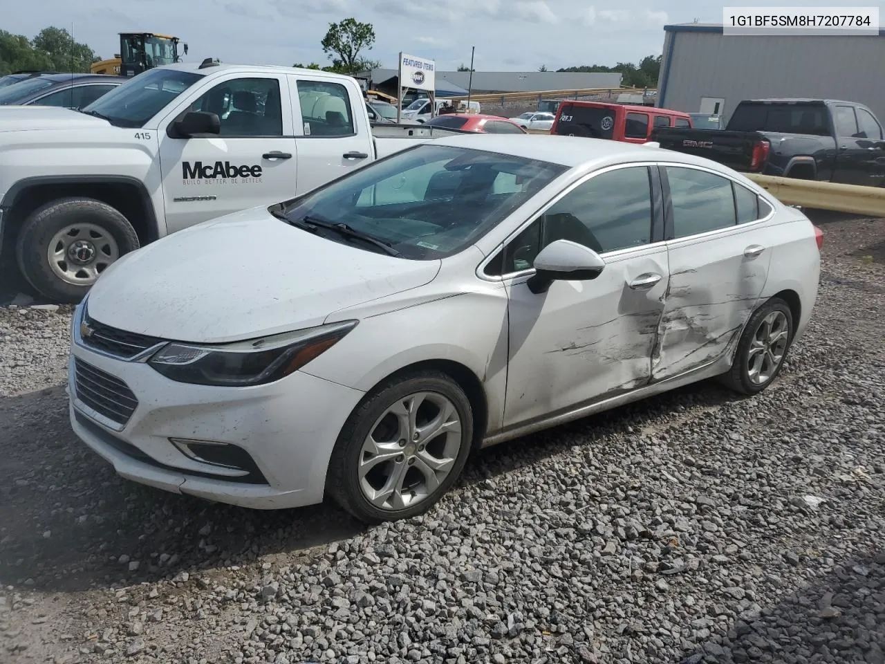 2017 Chevrolet Cruze Premier VIN: 1G1BF5SM8H7207784 Lot: 59716434