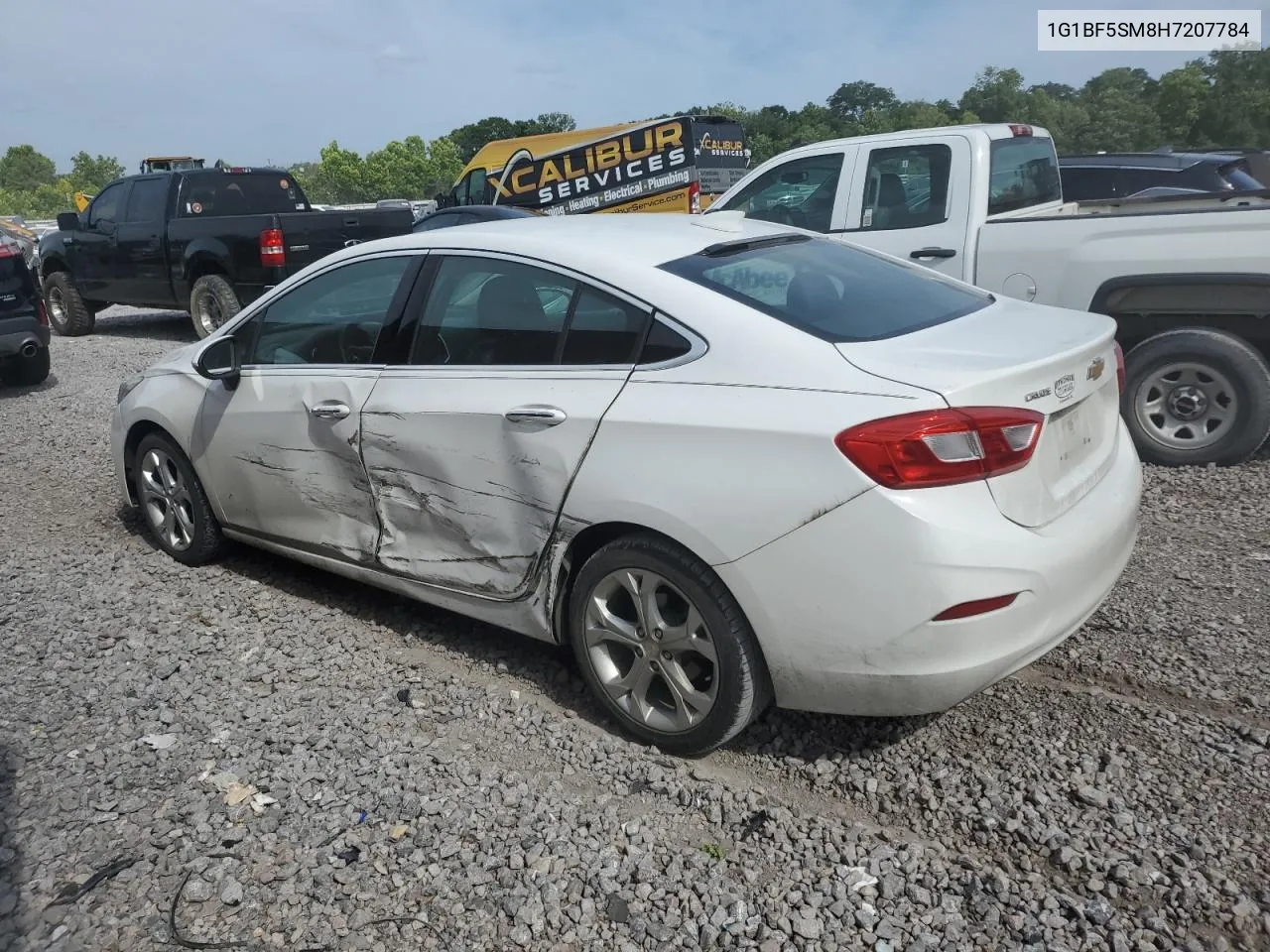 2017 Chevrolet Cruze Premier VIN: 1G1BF5SM8H7207784 Lot: 59716434