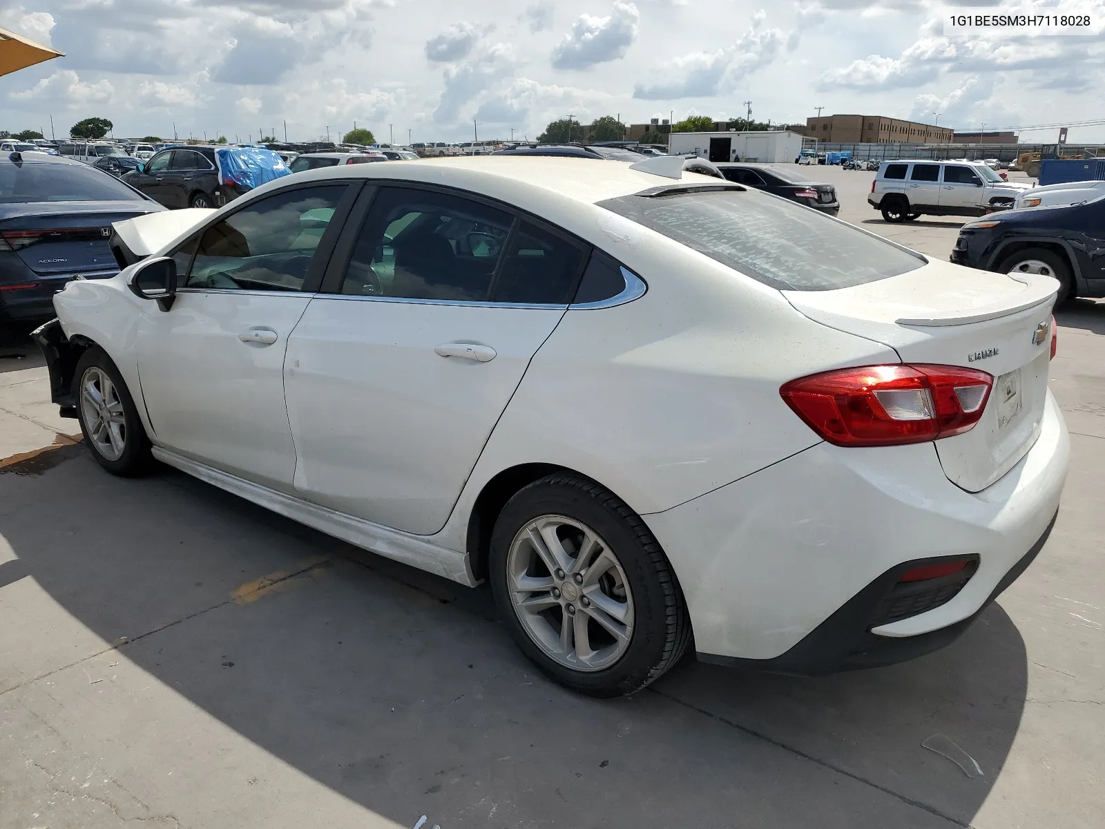 2017 Chevrolet Cruze Lt VIN: 1G1BE5SM3H7118028 Lot: 60038414