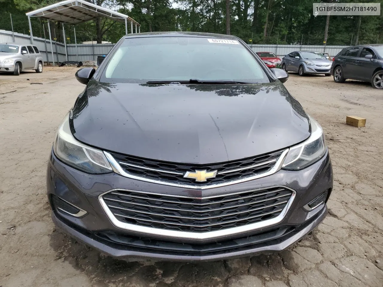 2017 Chevrolet Cruze Premier VIN: 1G1BF5SM2H7181490 Lot: 60721714