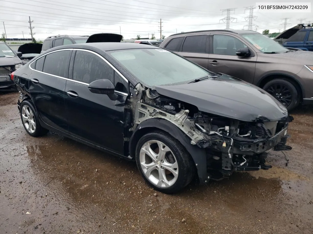 1G1BF5SM0H7243209 2017 Chevrolet Cruze Premier