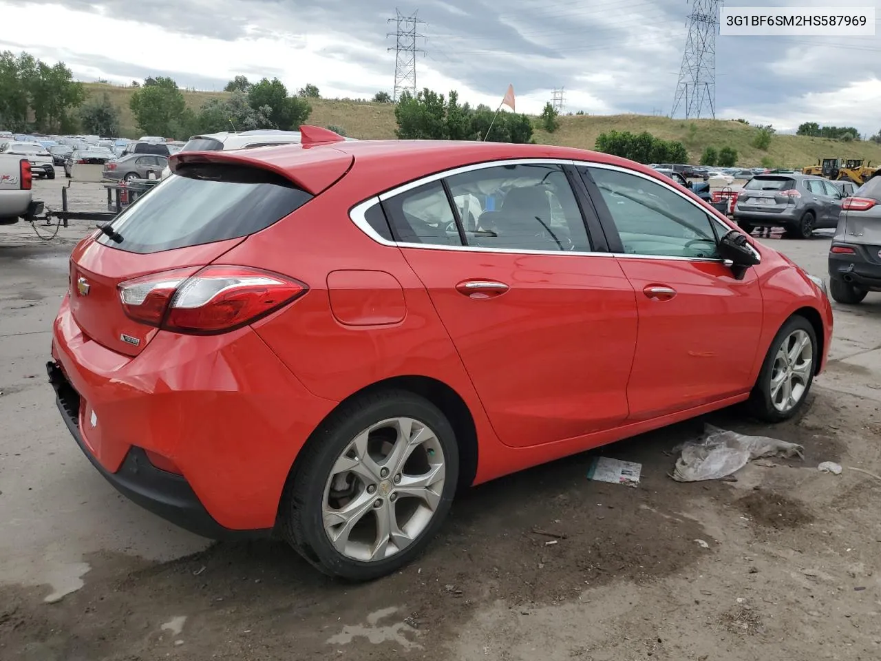 3G1BF6SM2HS587969 2017 Chevrolet Cruze Premier