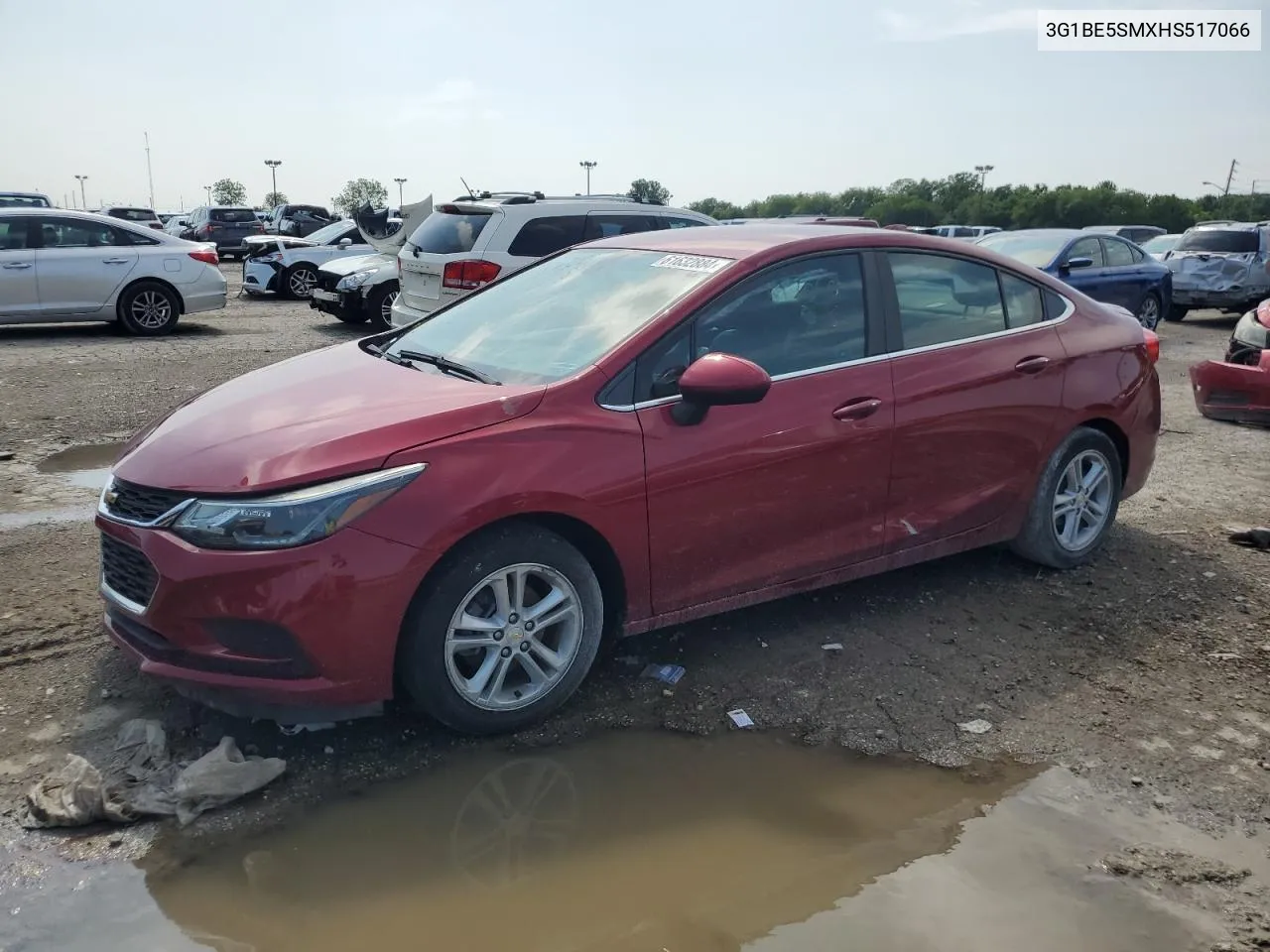 2017 Chevrolet Cruze Lt VIN: 3G1BE5SMXHS517066 Lot: 61632884