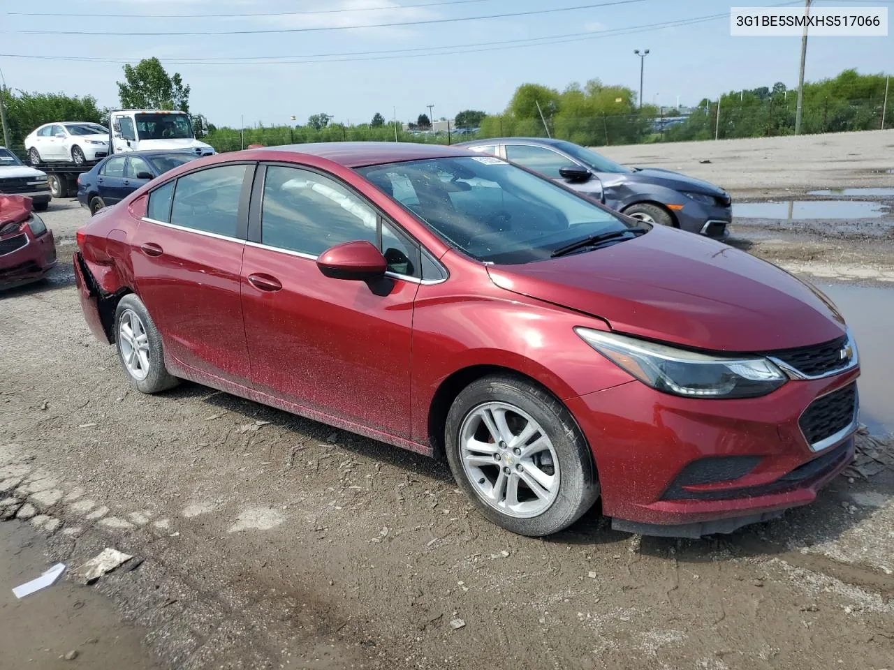 2017 Chevrolet Cruze Lt VIN: 3G1BE5SMXHS517066 Lot: 61632884