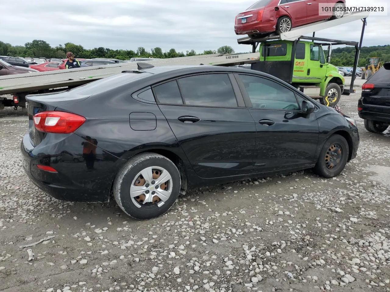 2017 Chevrolet Cruze Ls VIN: 1G1BC5SM7H7139213 Lot: 61766404