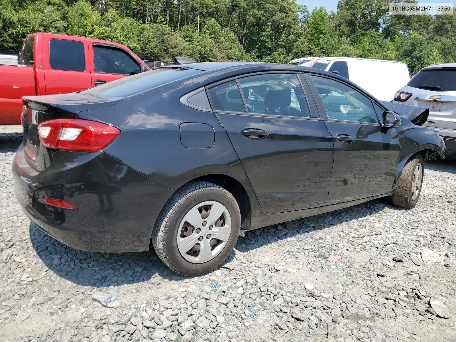 2017 Chevrolet Cruze Ls VIN: 1G1BC5SM2H7113750 Lot: 62745994