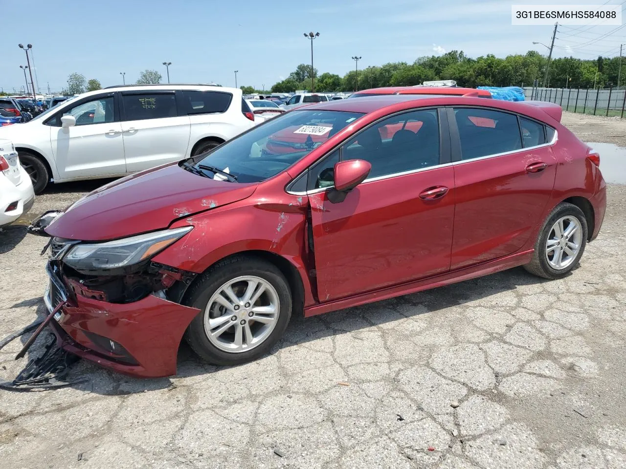 2017 Chevrolet Cruze Lt VIN: 3G1BE6SM6HS584088 Lot: 63279084