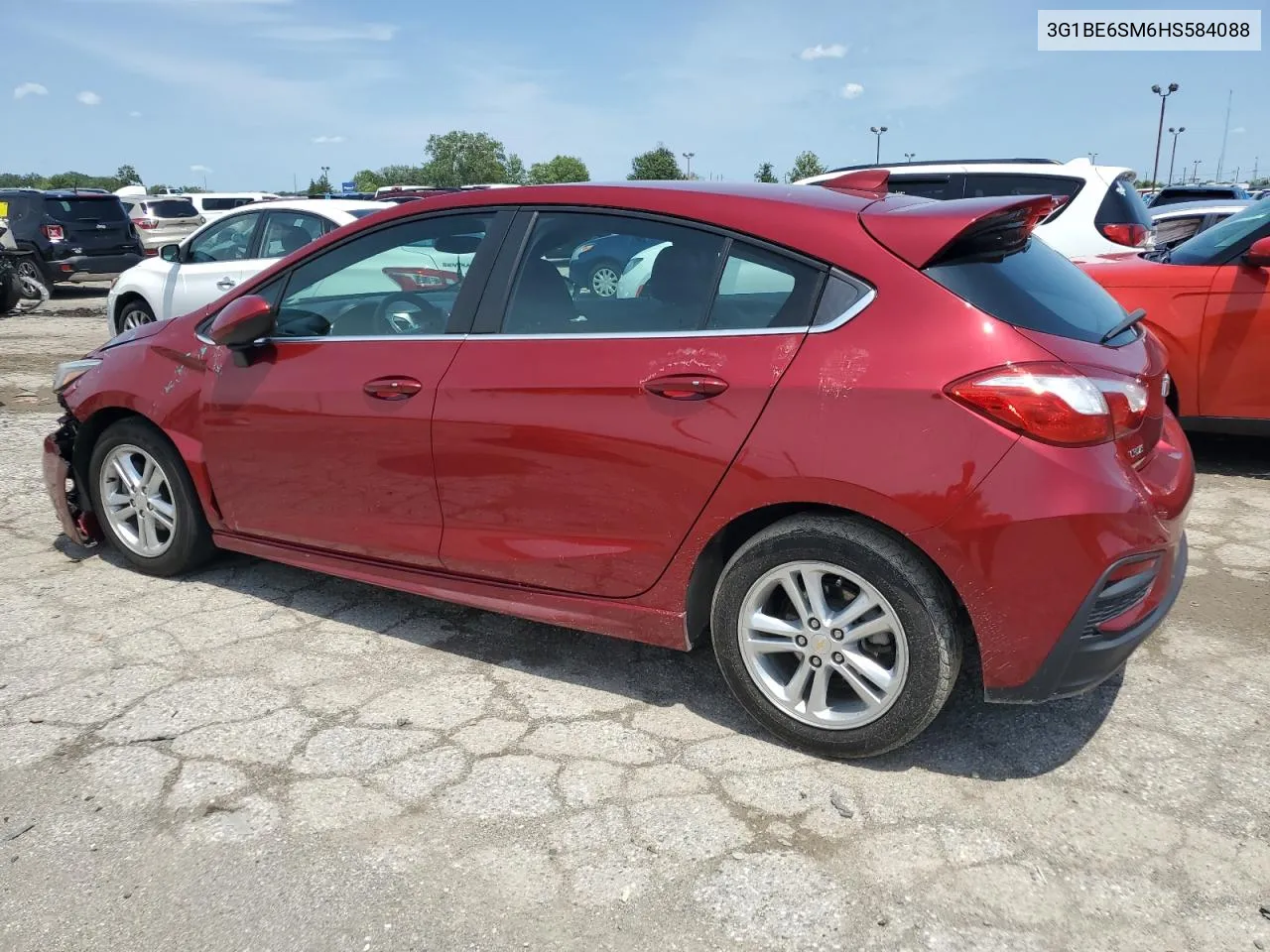 2017 Chevrolet Cruze Lt VIN: 3G1BE6SM6HS584088 Lot: 63279084