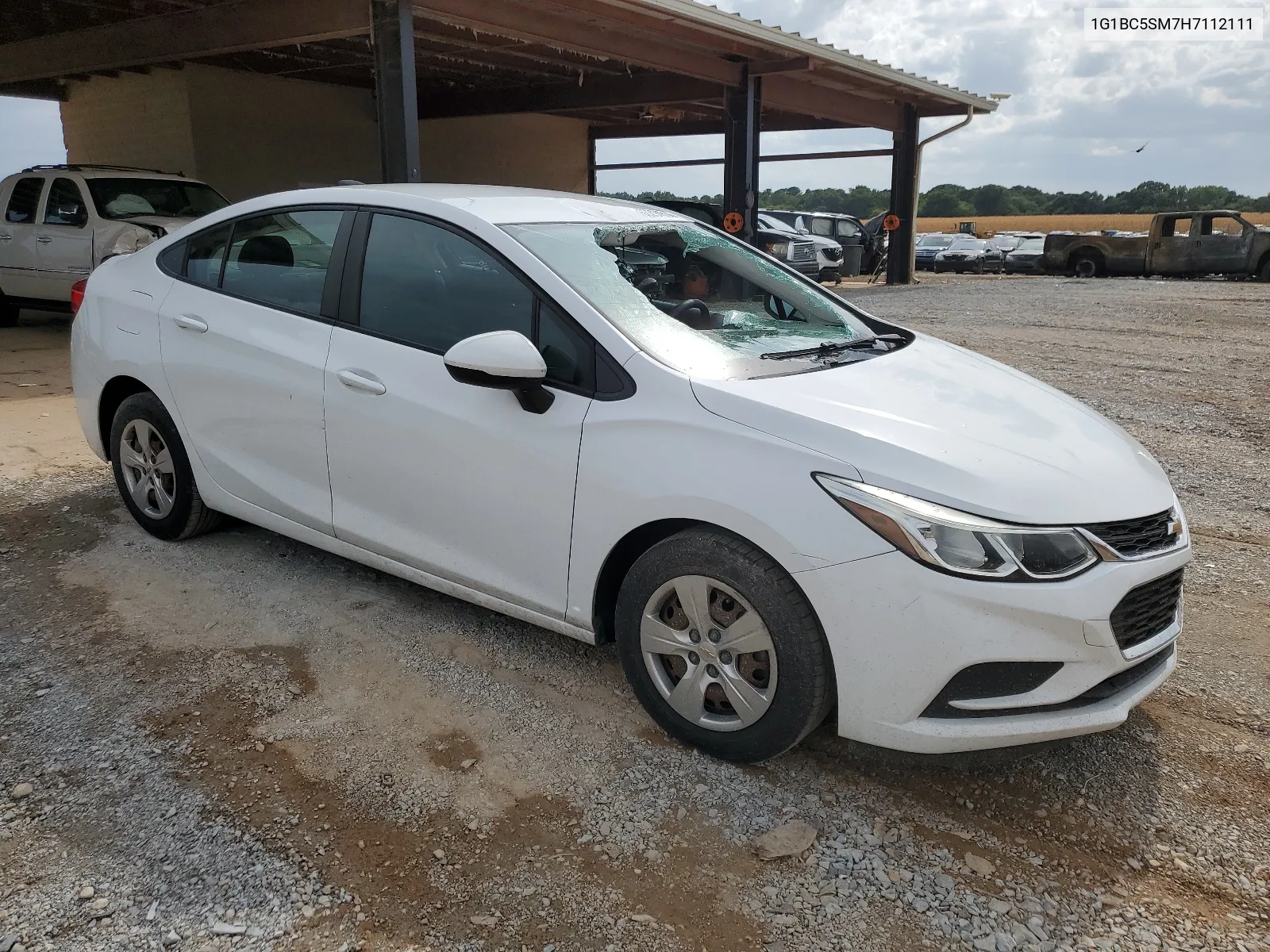 2017 Chevrolet Cruze Ls VIN: 1G1BC5SM7H7112111 Lot: 63294614