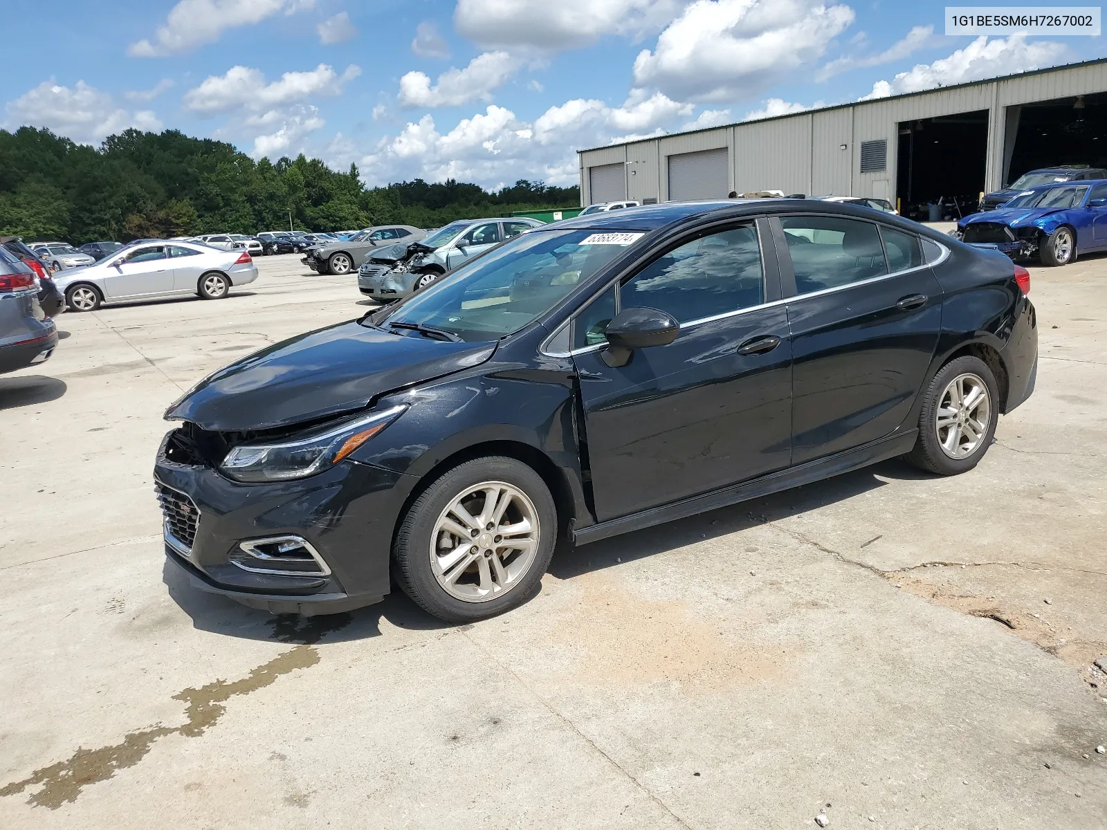 2017 Chevrolet Cruze Lt VIN: 1G1BE5SM6H7267002 Lot: 63683774