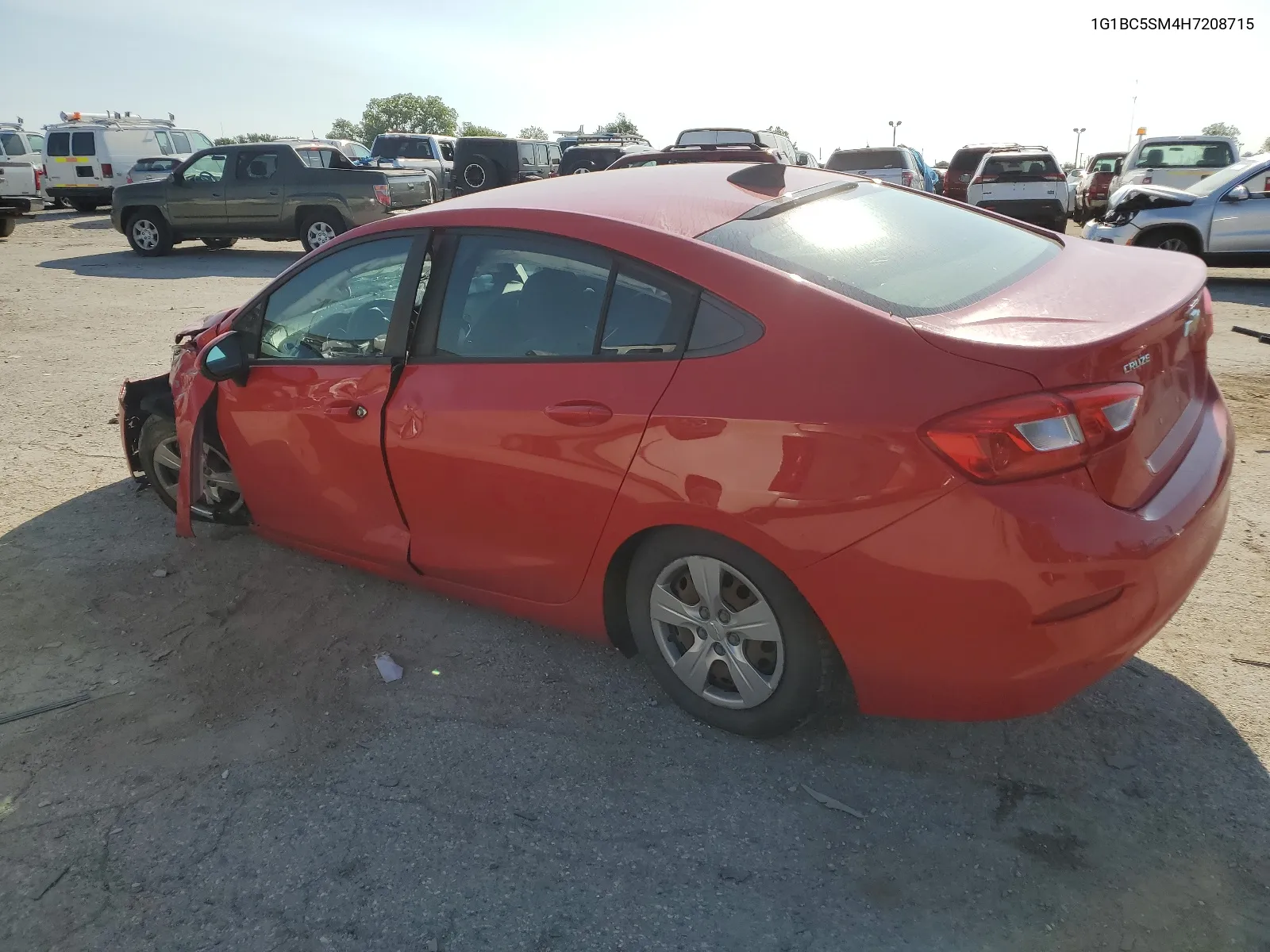 2017 Chevrolet Cruze Ls VIN: 1G1BC5SM4H7208715 Lot: 63695064