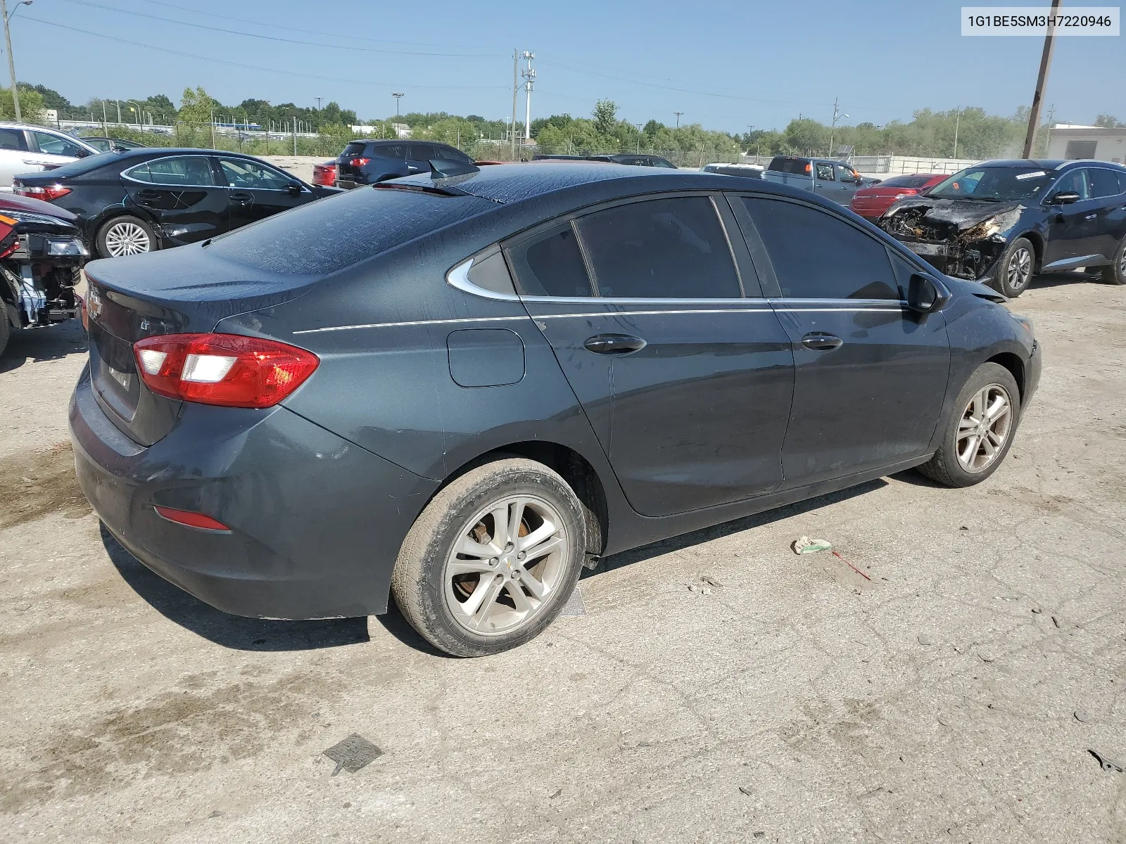 2017 Chevrolet Cruze Lt VIN: 1G1BE5SM3H7220946 Lot: 63790204