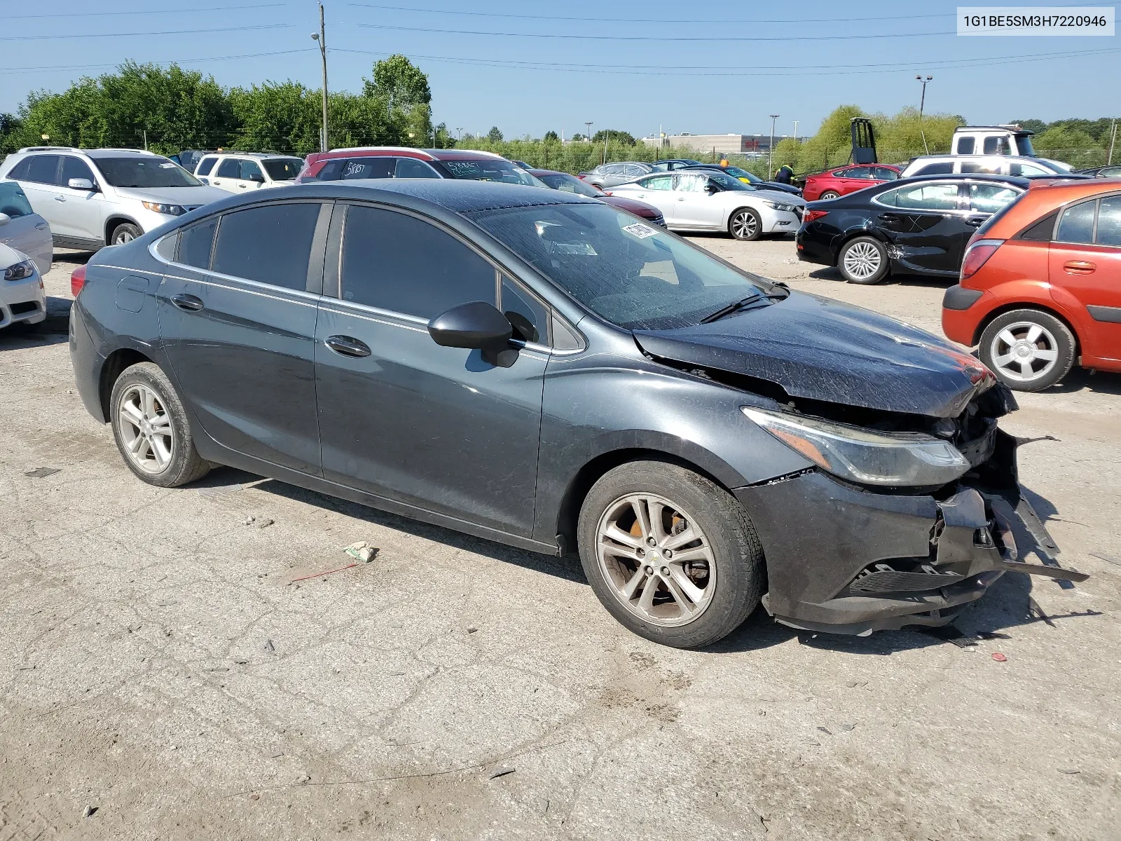 2017 Chevrolet Cruze Lt VIN: 1G1BE5SM3H7220946 Lot: 63790204