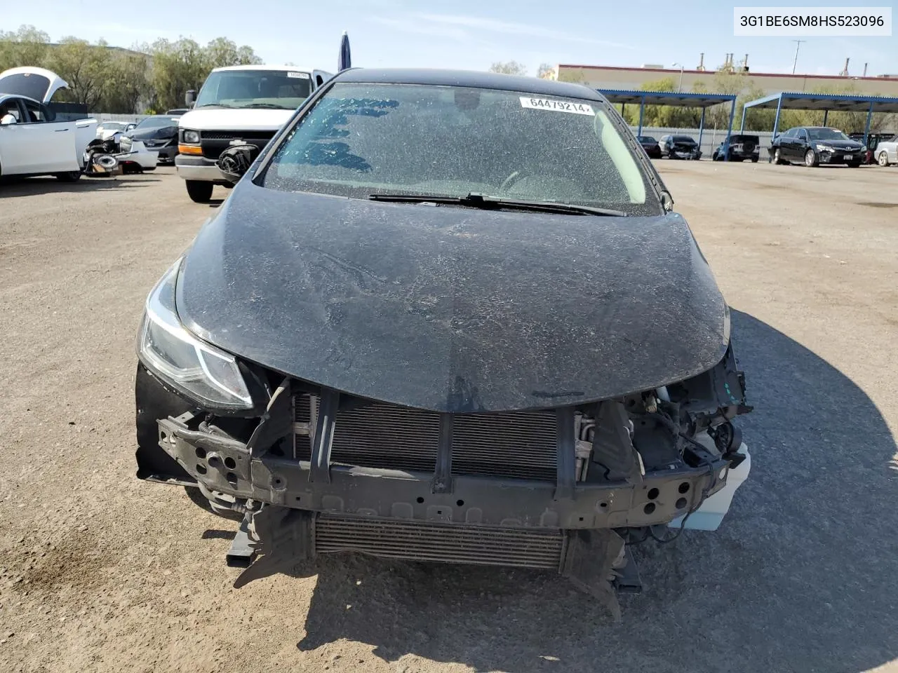 2017 Chevrolet Cruze Lt VIN: 3G1BE6SM8HS523096 Lot: 64479214