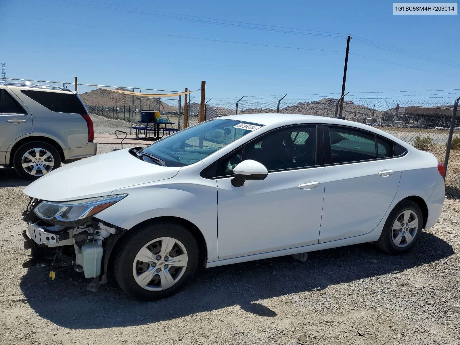 2017 Chevrolet Cruze Ls VIN: 1G1BC5SM4H7203014 Lot: 64798794