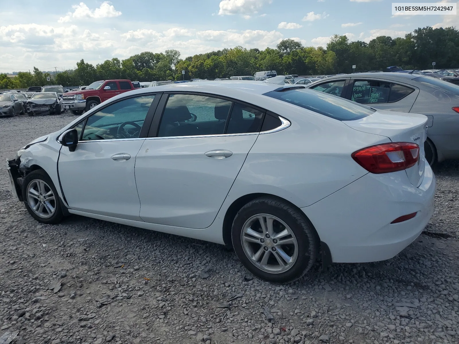 2017 Chevrolet Cruze Lt VIN: 1G1BE5SM5H7242947 Lot: 65002554