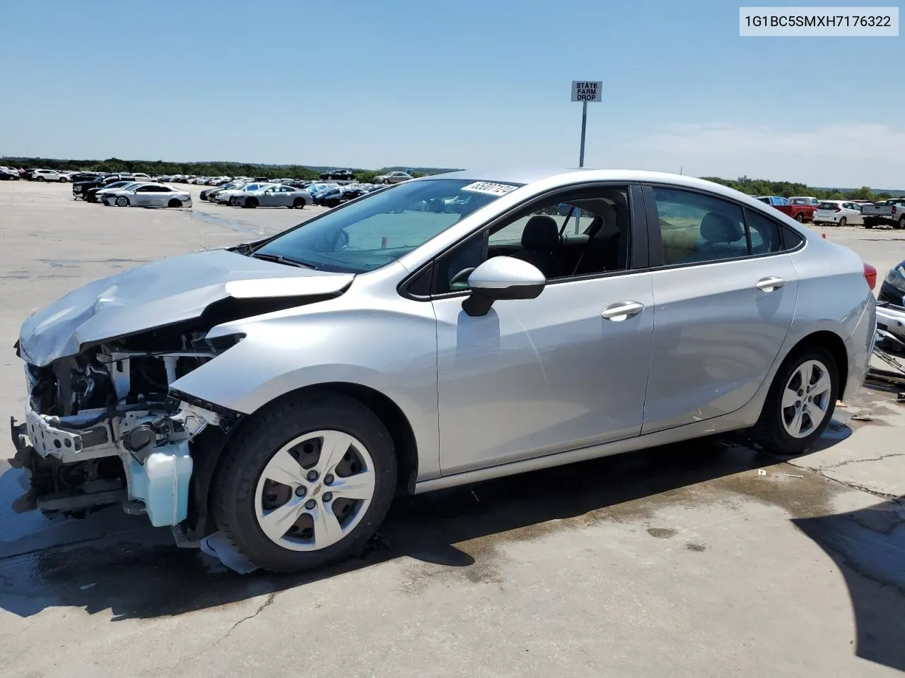 2017 Chevrolet Cruze Ls VIN: 1G1BC5SMXH7176322 Lot: 65007124