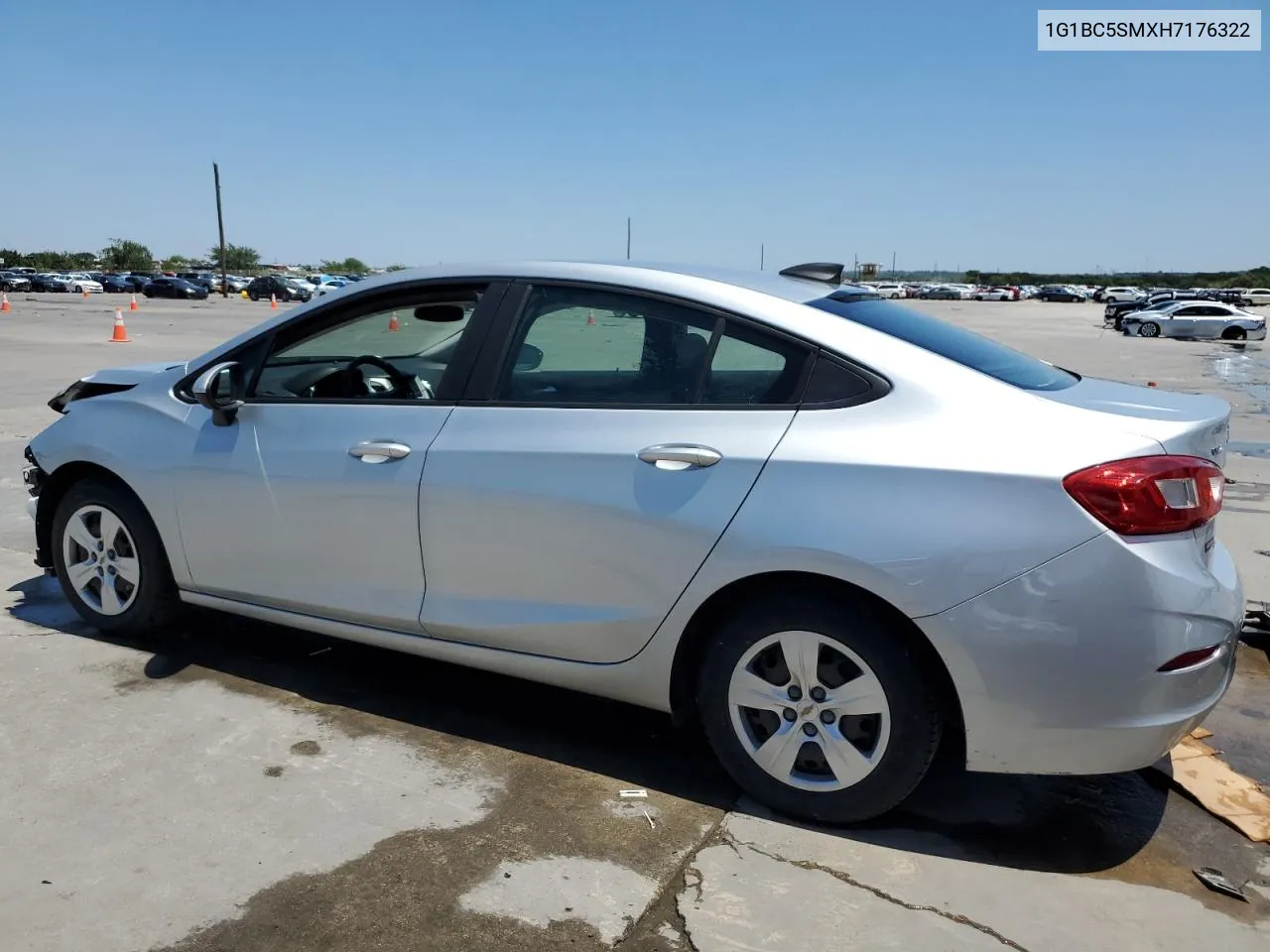 2017 Chevrolet Cruze Ls VIN: 1G1BC5SMXH7176322 Lot: 65007124