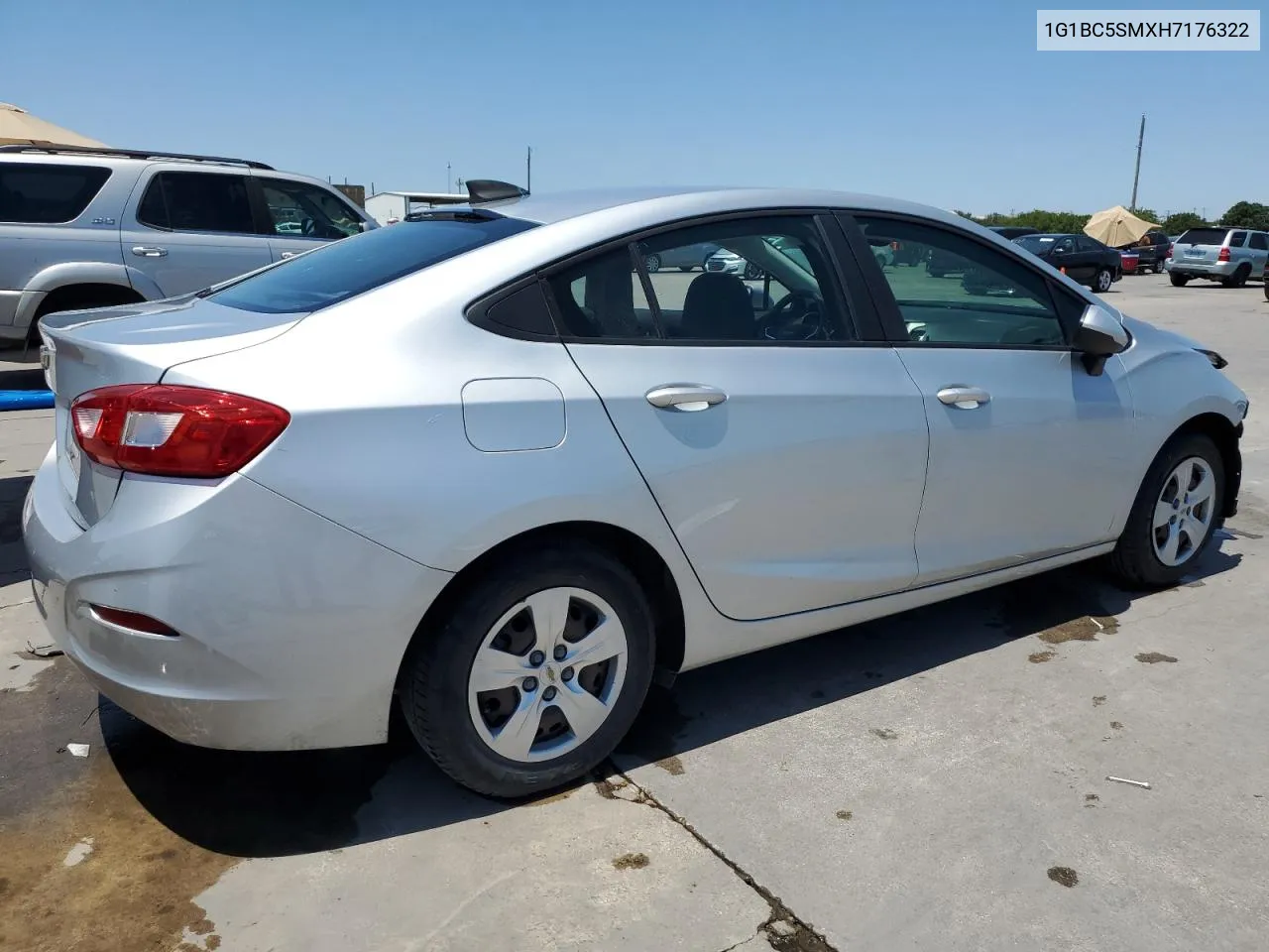 2017 Chevrolet Cruze Ls VIN: 1G1BC5SMXH7176322 Lot: 65007124