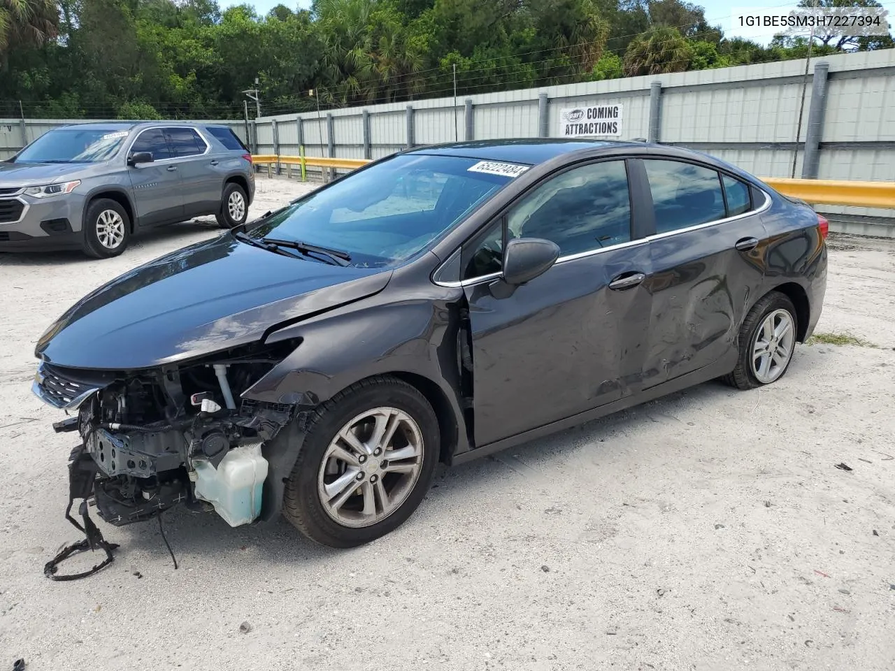 2017 Chevrolet Cruze Lt VIN: 1G1BE5SM3H7227394 Lot: 65222484