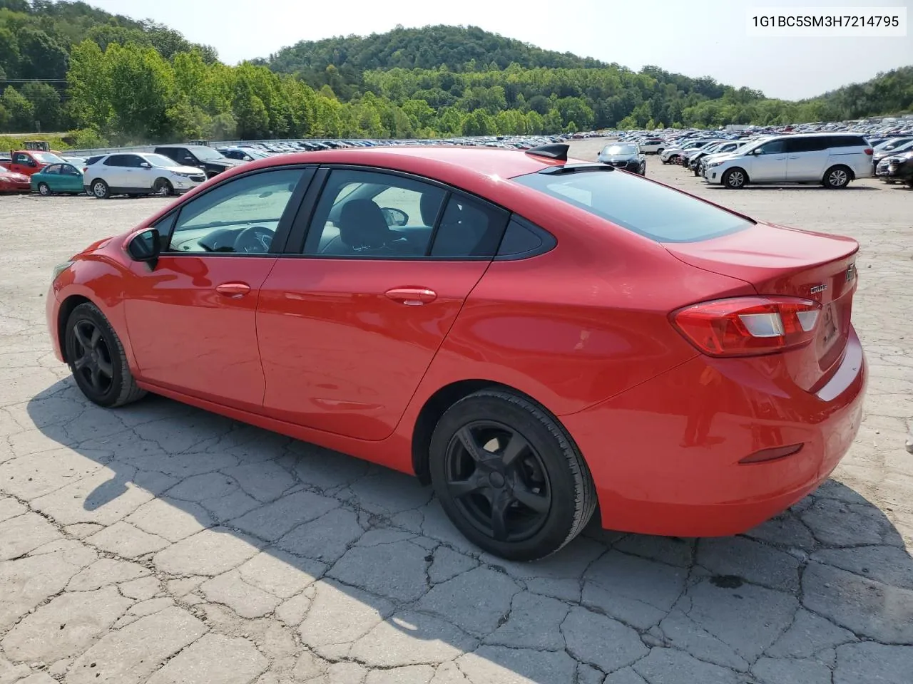 2017 Chevrolet Cruze Ls VIN: 1G1BC5SM3H7214795 Lot: 65331314