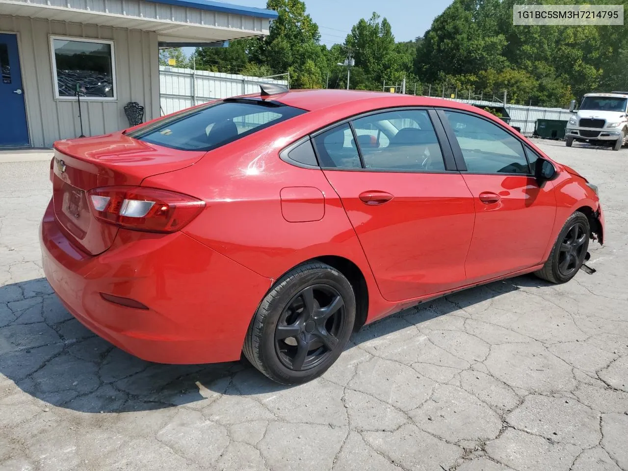 2017 Chevrolet Cruze Ls VIN: 1G1BC5SM3H7214795 Lot: 65331314