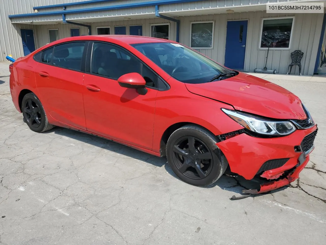 2017 Chevrolet Cruze Ls VIN: 1G1BC5SM3H7214795 Lot: 65331314