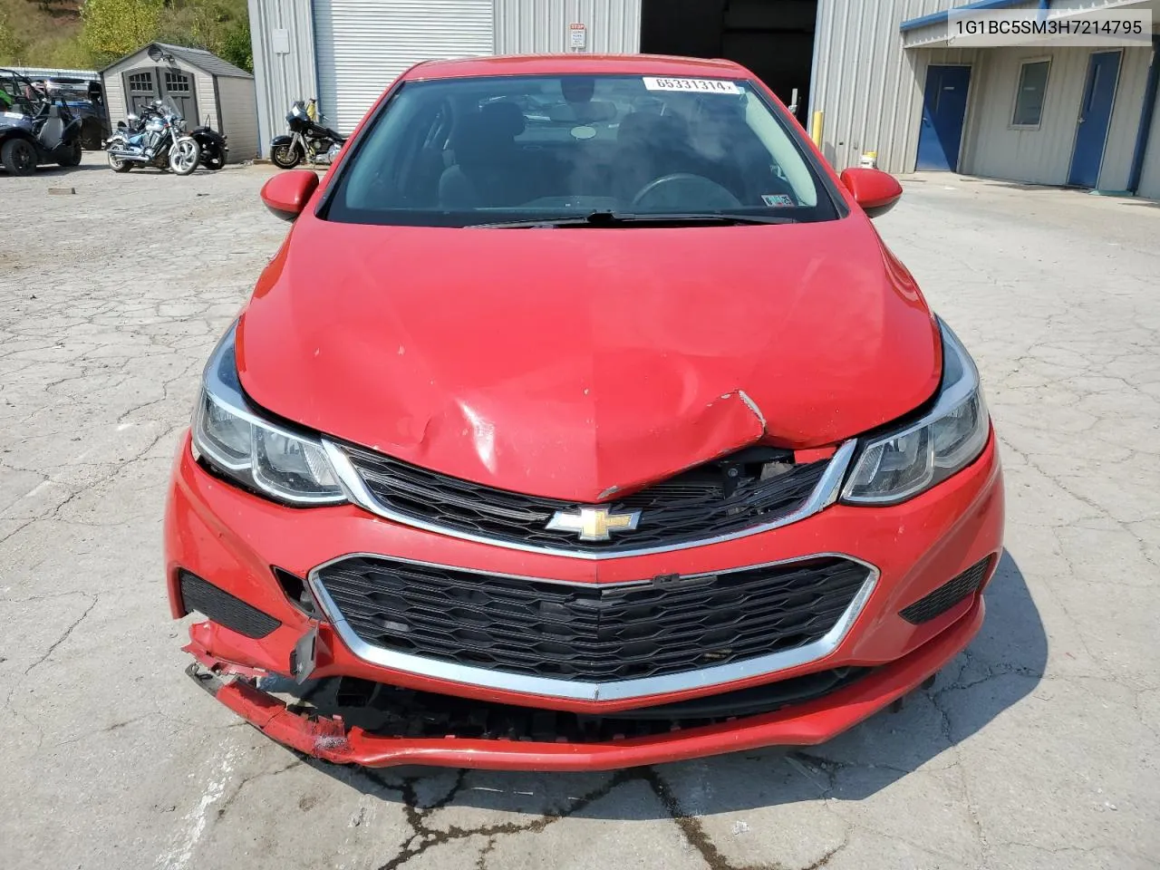 1G1BC5SM3H7214795 2017 Chevrolet Cruze Ls