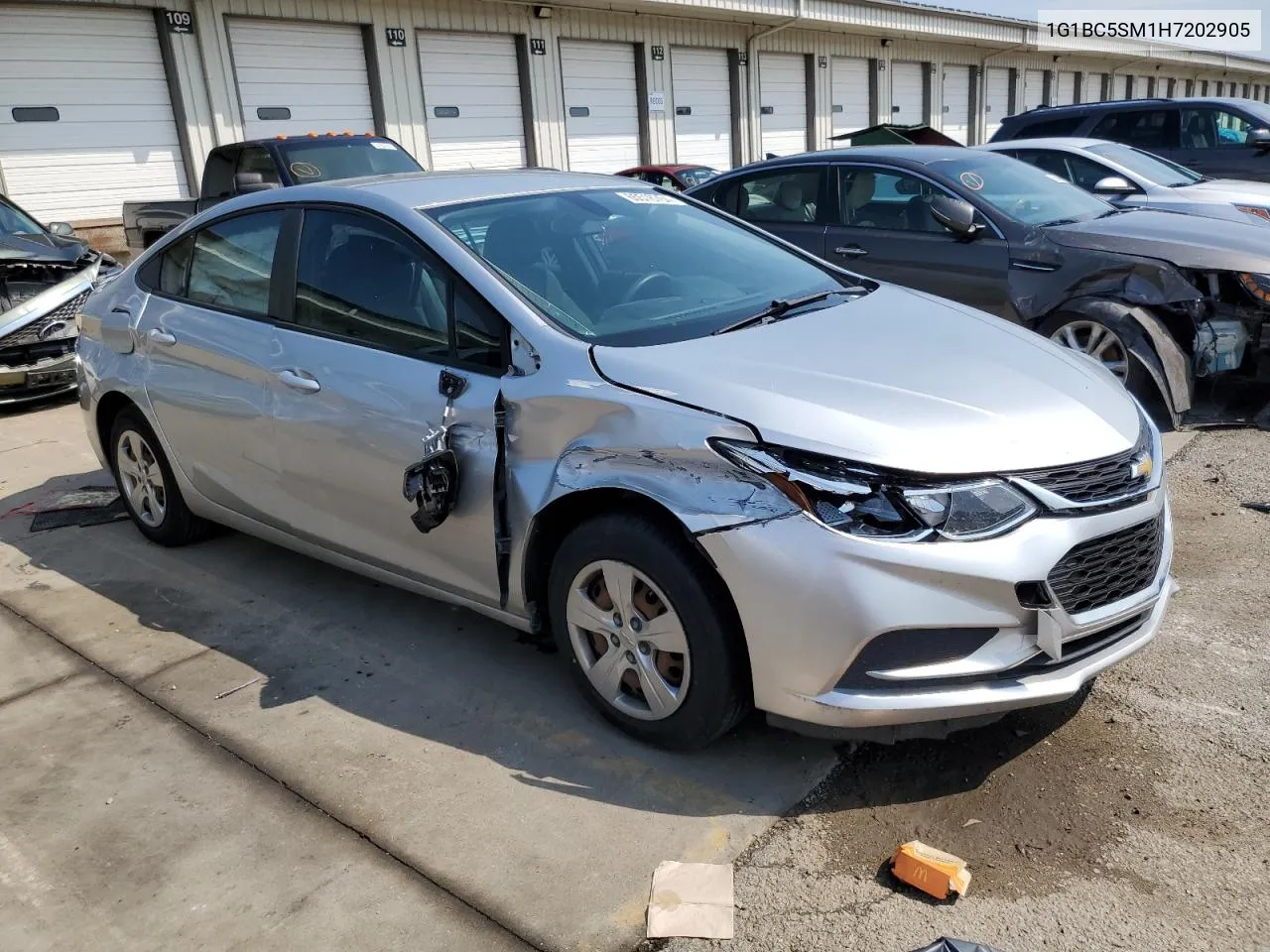 2017 Chevrolet Cruze Ls VIN: 1G1BC5SM1H7202905 Lot: 65518764