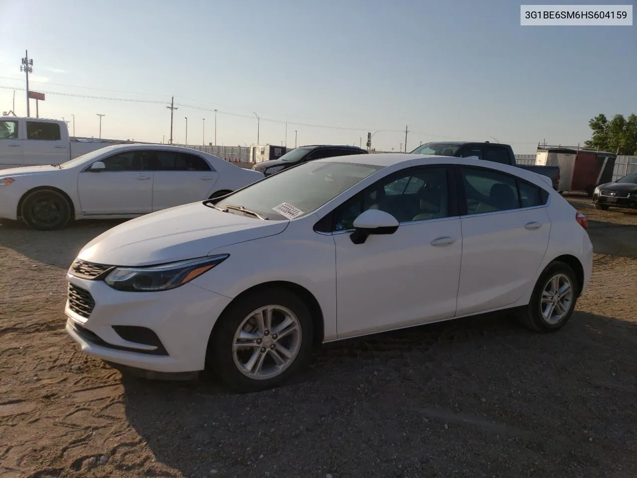 2017 Chevrolet Cruze Lt VIN: 3G1BE6SM6HS604159 Lot: 65556444