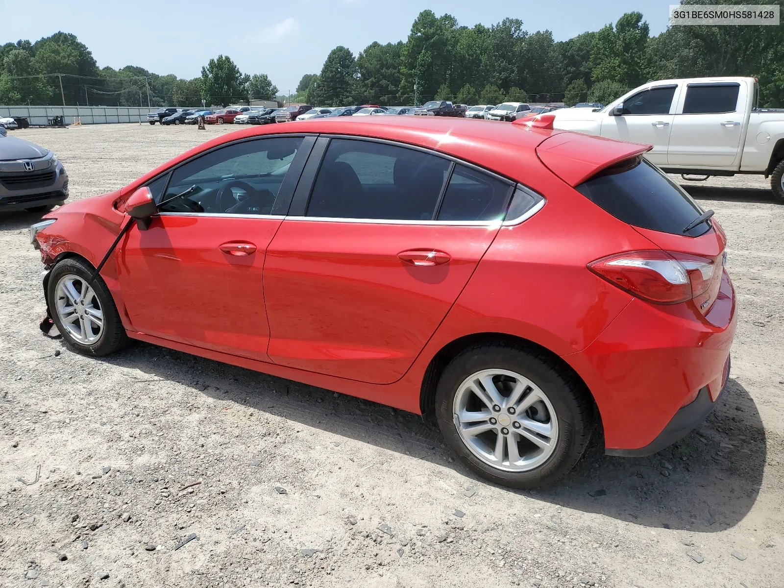 2017 Chevrolet Cruze Lt VIN: 3G1BE6SM0HS581428 Lot: 65569594