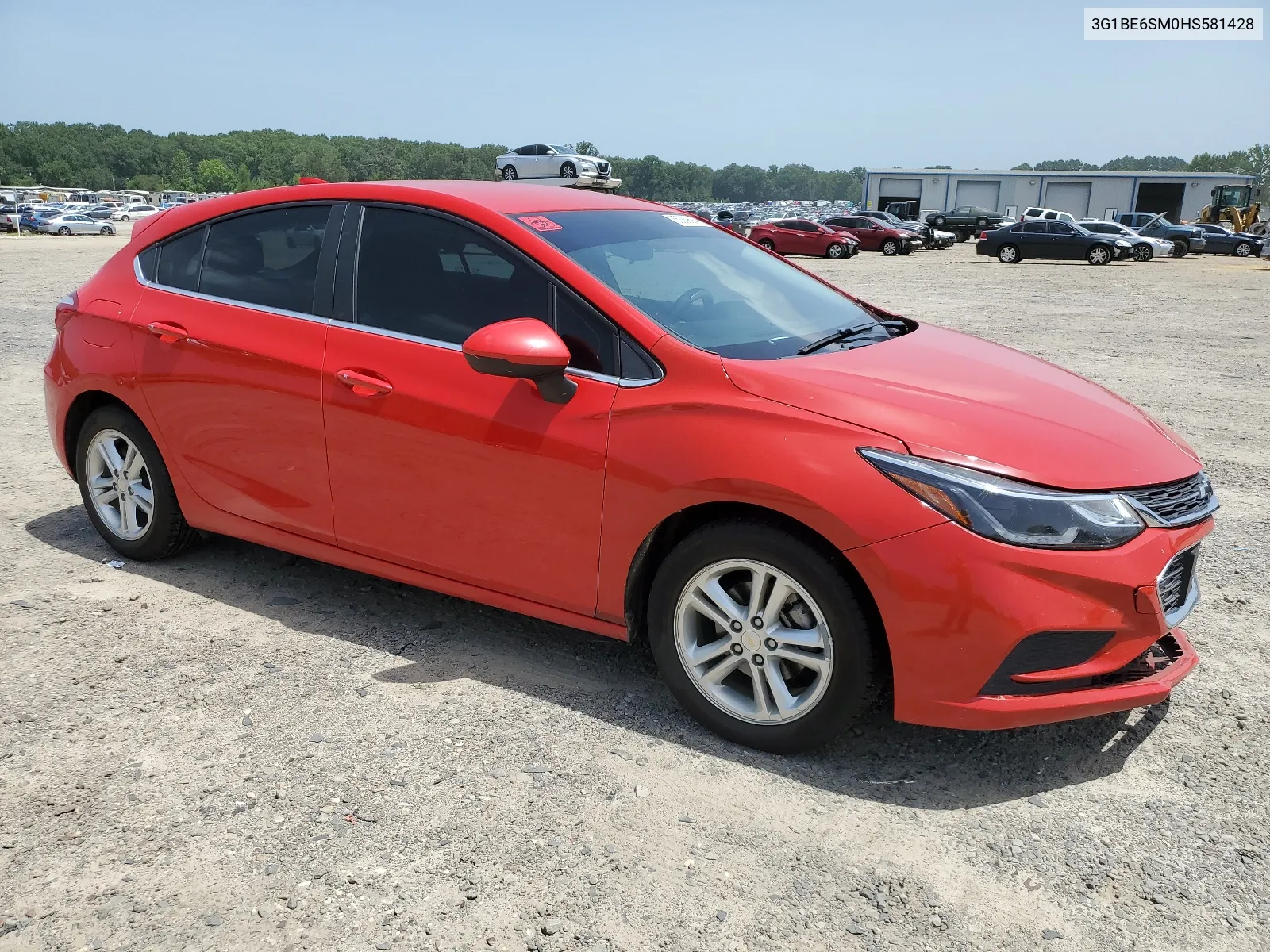 3G1BE6SM0HS581428 2017 Chevrolet Cruze Lt