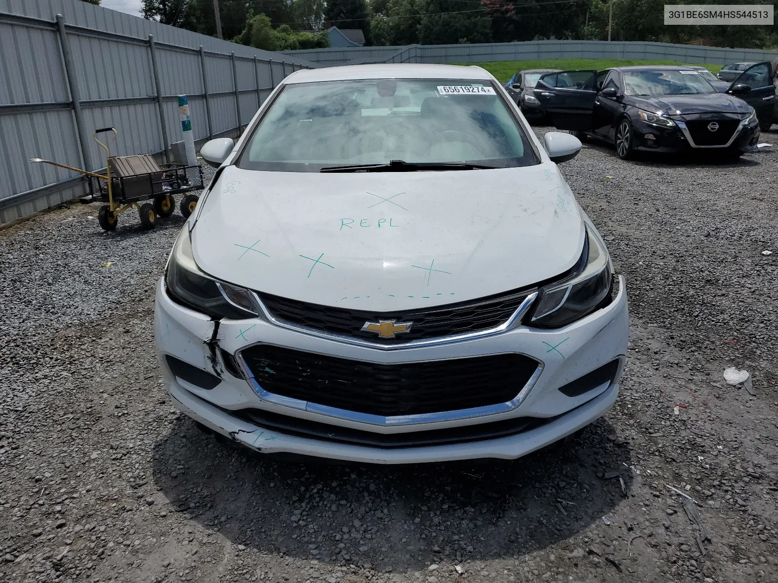 3G1BE6SM4HS544513 2017 Chevrolet Cruze Lt