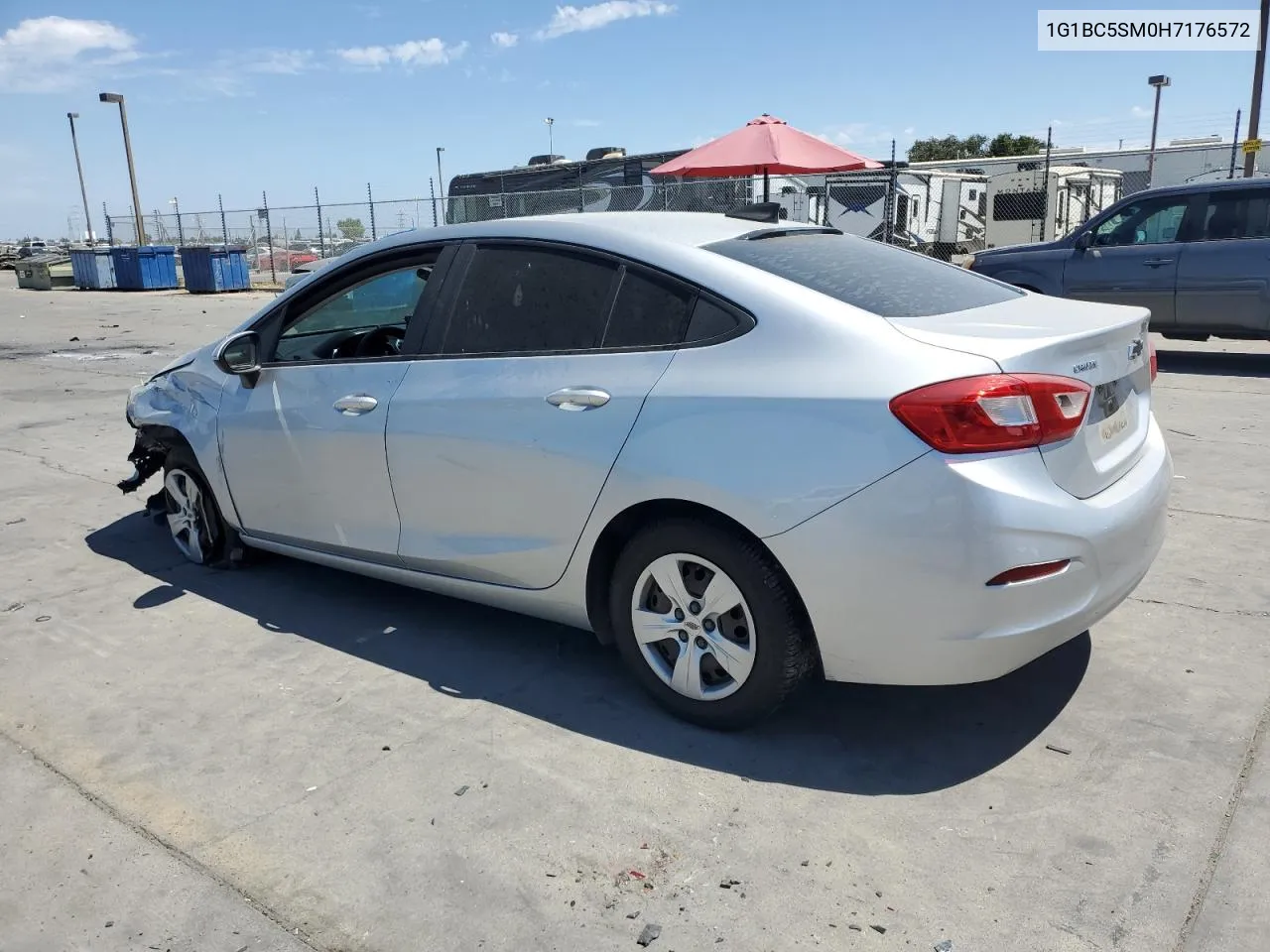 2017 Chevrolet Cruze Ls VIN: 1G1BC5SM0H7176572 Lot: 65664524