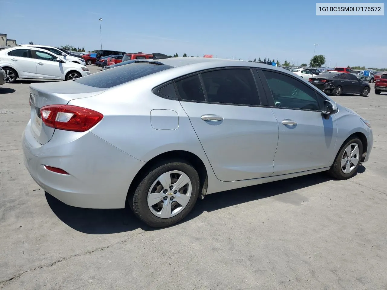 2017 Chevrolet Cruze Ls VIN: 1G1BC5SM0H7176572 Lot: 65664524