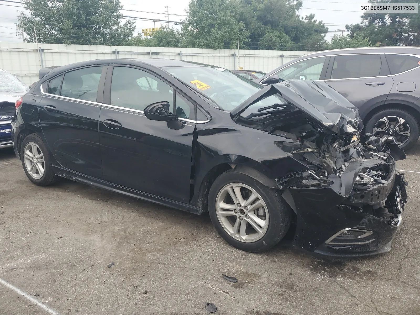 3G1BE6SM7HS517533 2017 Chevrolet Cruze Lt