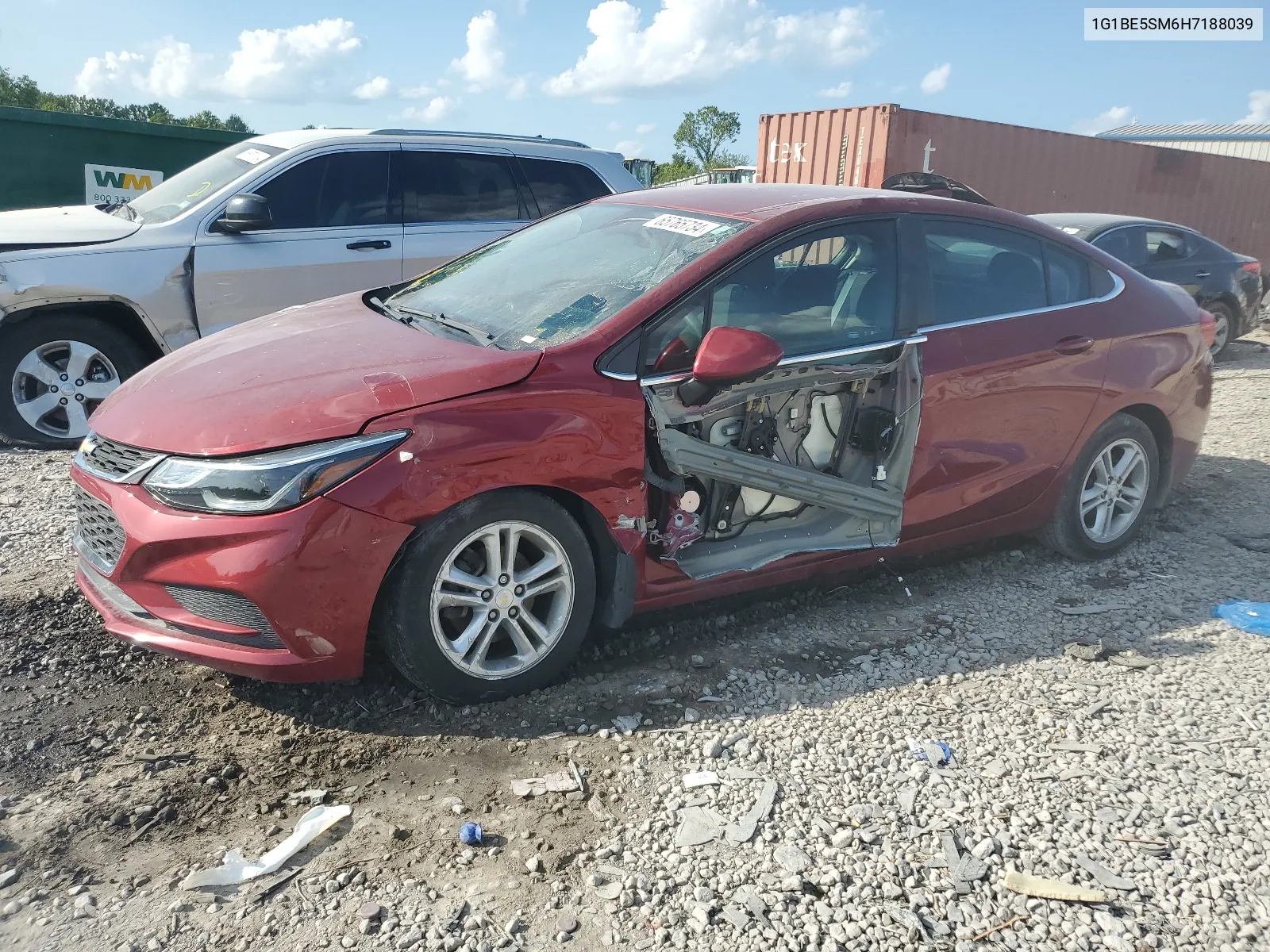 1G1BE5SM6H7188039 2017 Chevrolet Cruze Lt