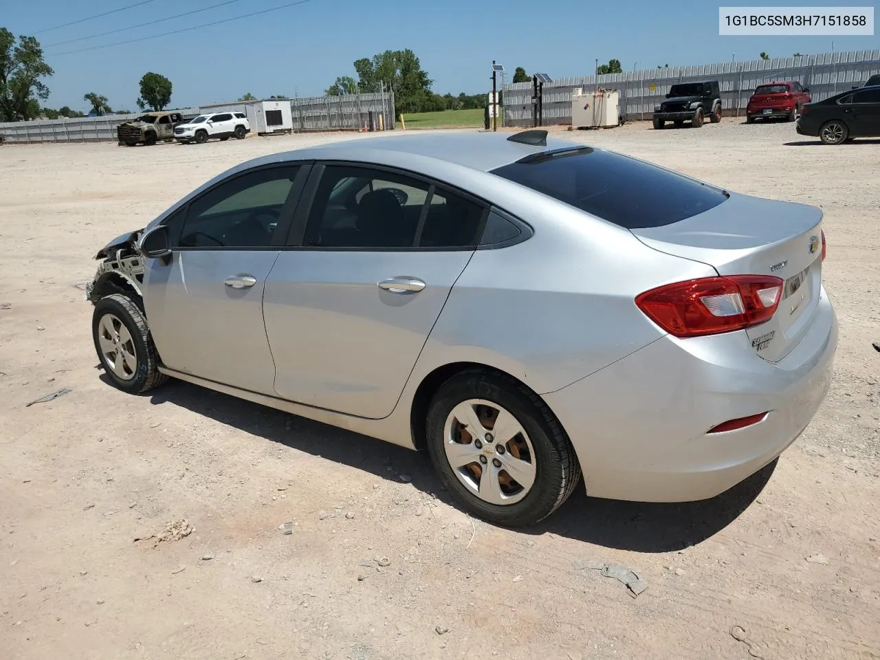 2017 Chevrolet Cruze Ls VIN: 1G1BC5SM3H7151858 Lot: 66016014