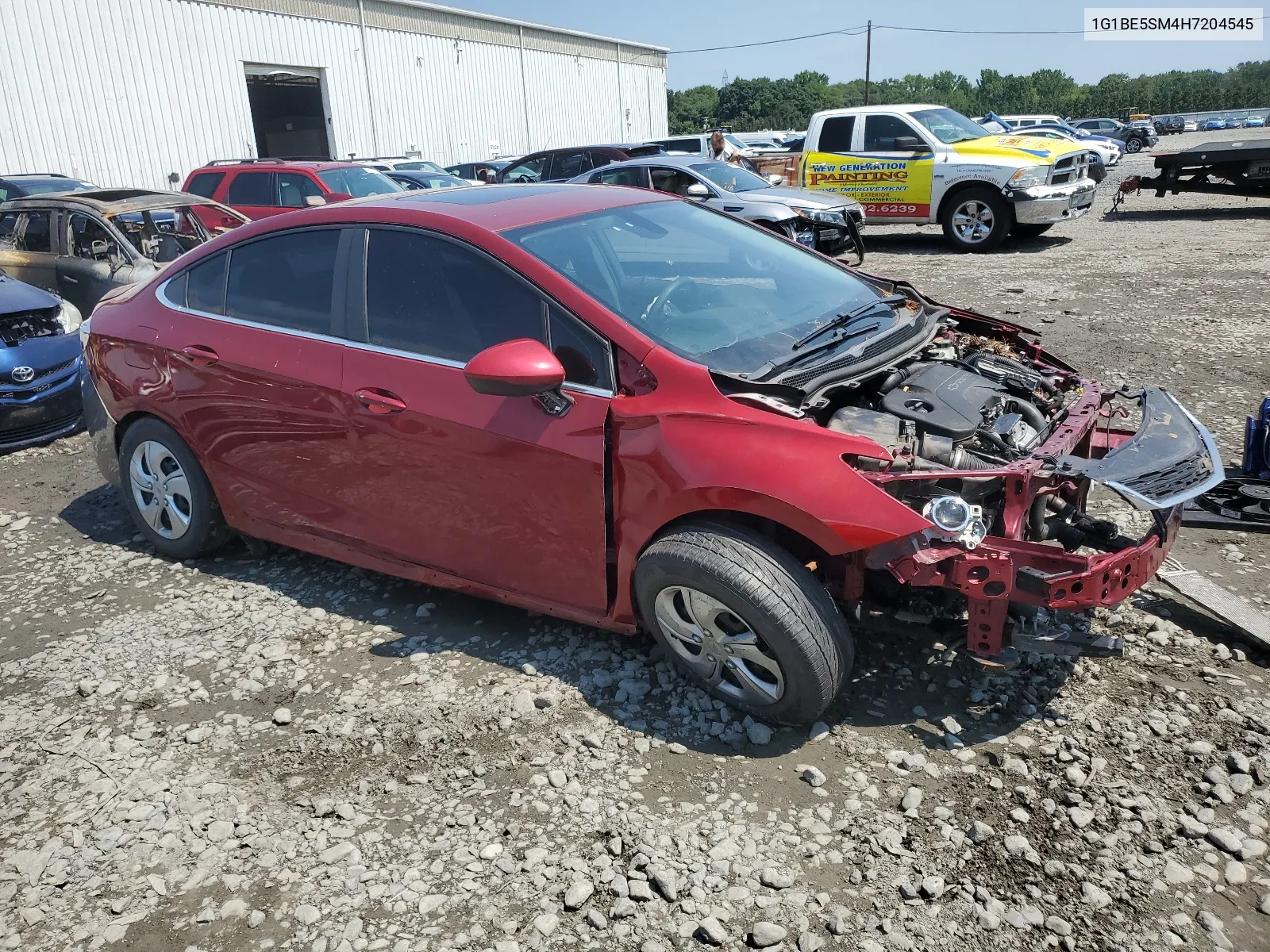 1G1BE5SM4H7204545 2017 Chevrolet Cruze Lt