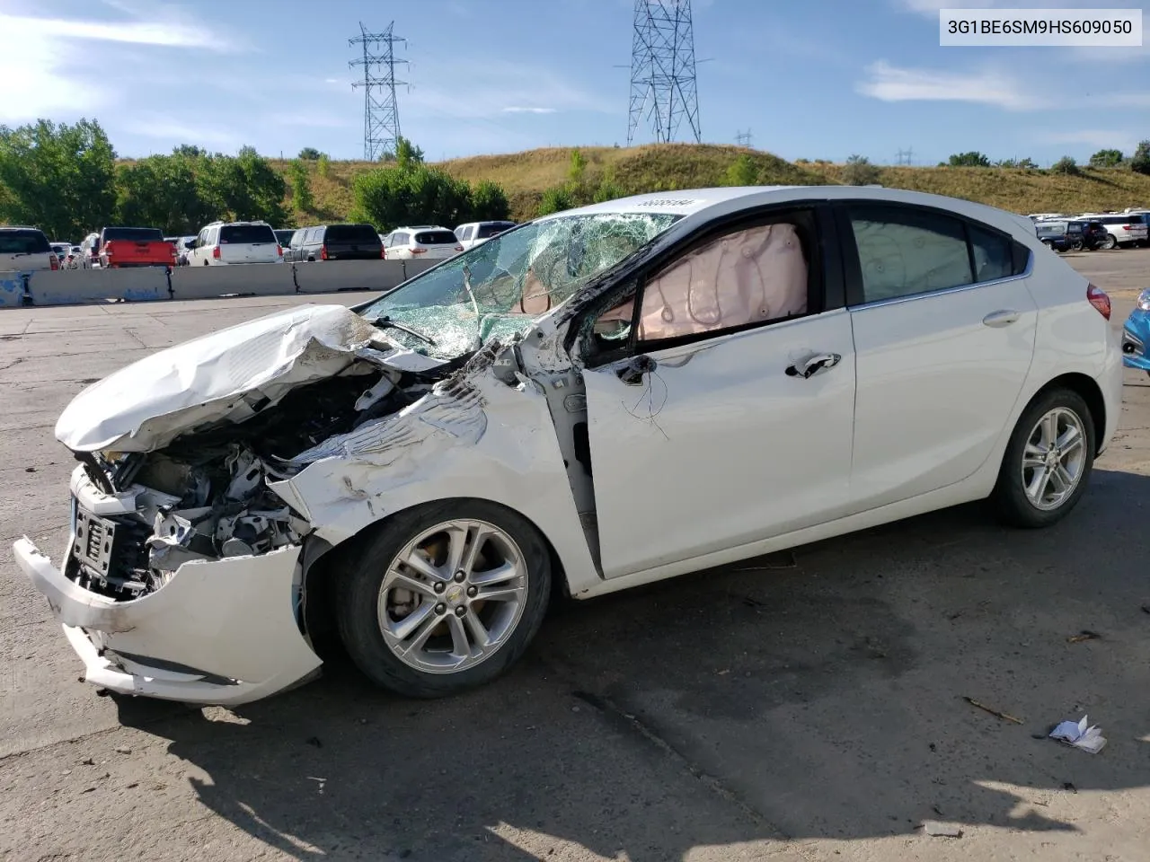 2017 Chevrolet Cruze Lt VIN: 3G1BE6SM9HS609050 Lot: 66035184