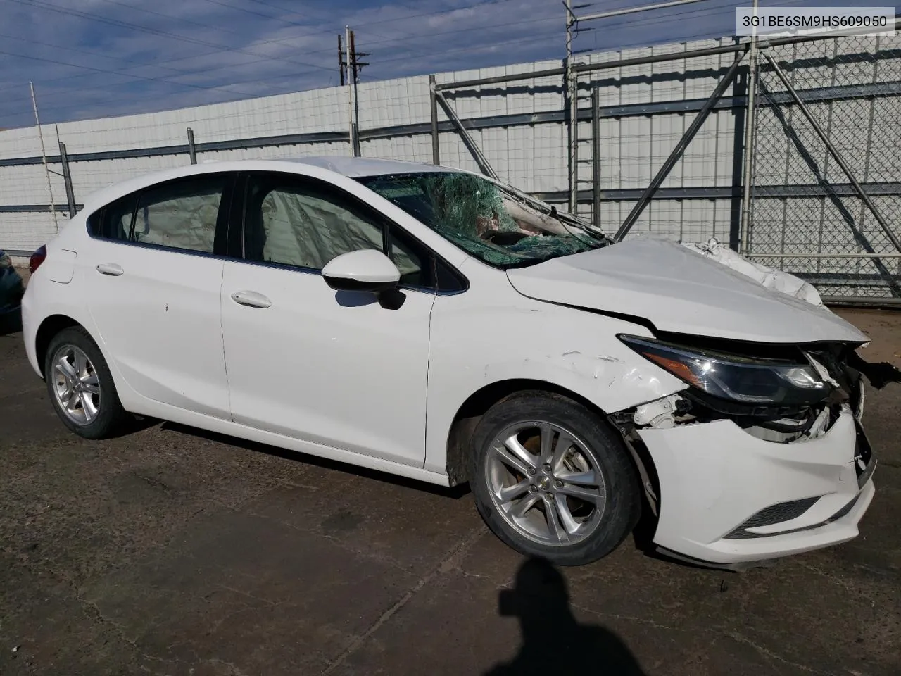 2017 Chevrolet Cruze Lt VIN: 3G1BE6SM9HS609050 Lot: 66035184