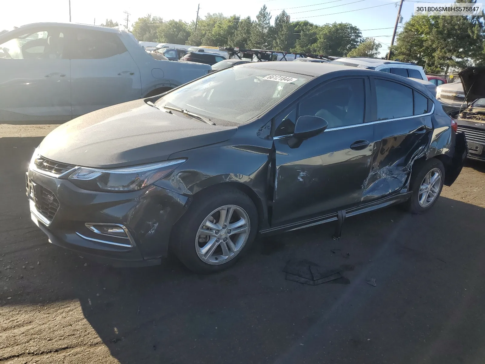 3G1BD6SM8HS575847 2017 Chevrolet Cruze Lt