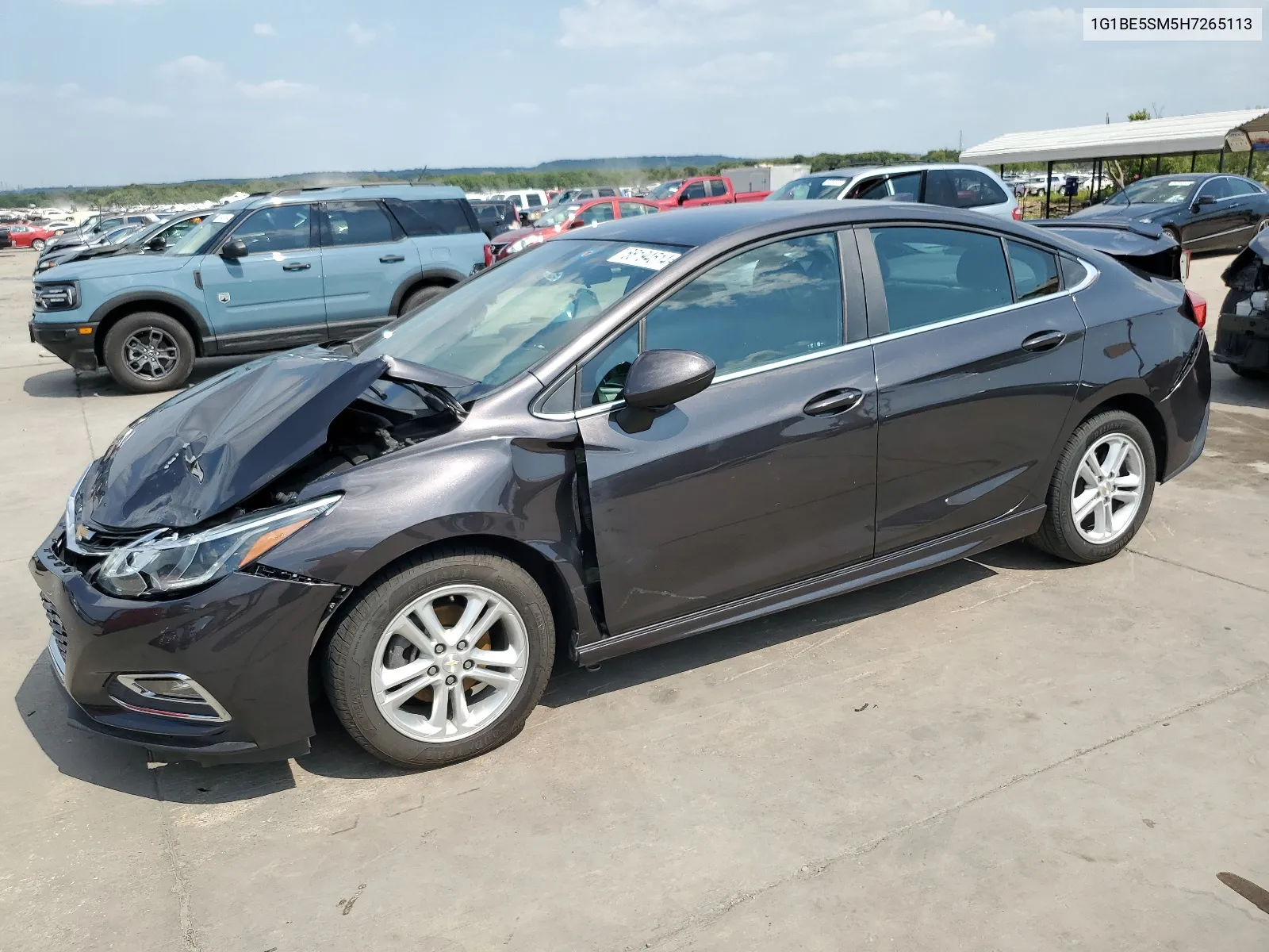 2017 Chevrolet Cruze Lt VIN: 1G1BE5SM5H7265113 Lot: 66194514