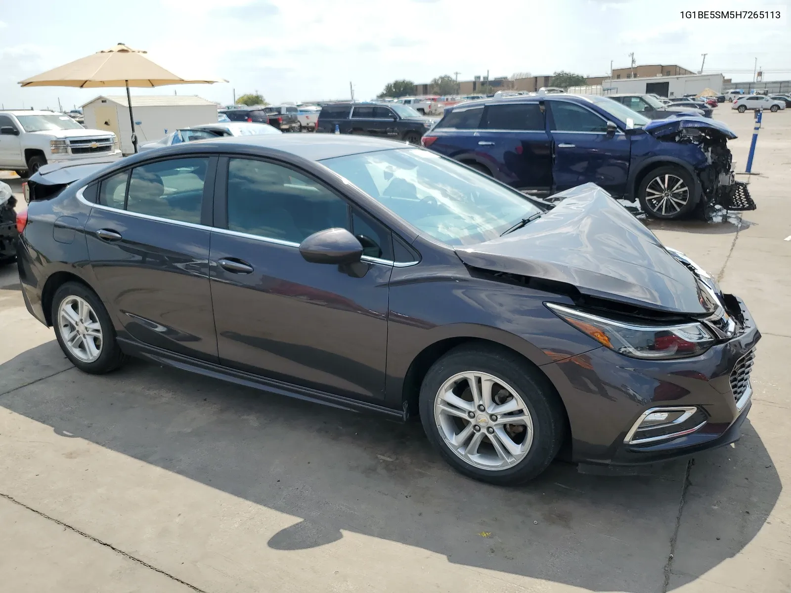 2017 Chevrolet Cruze Lt VIN: 1G1BE5SM5H7265113 Lot: 66194514