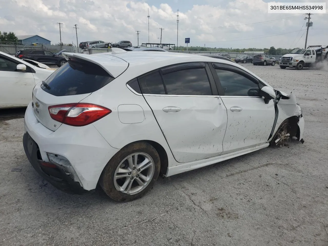 2017 Chevrolet Cruze Lt VIN: 3G1BE6SM4HS534998 Lot: 66288474