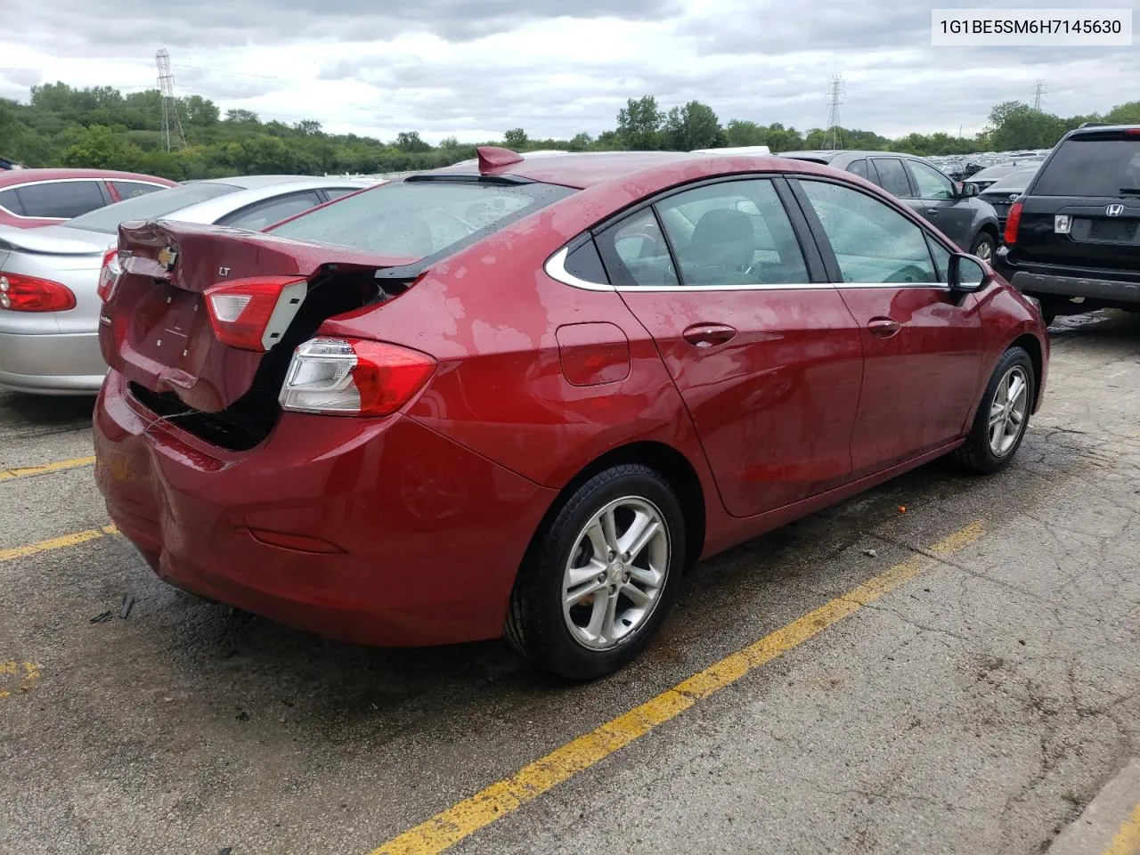 2017 Chevrolet Cruze Lt VIN: 1G1BE5SM6H7145630 Lot: 66436274