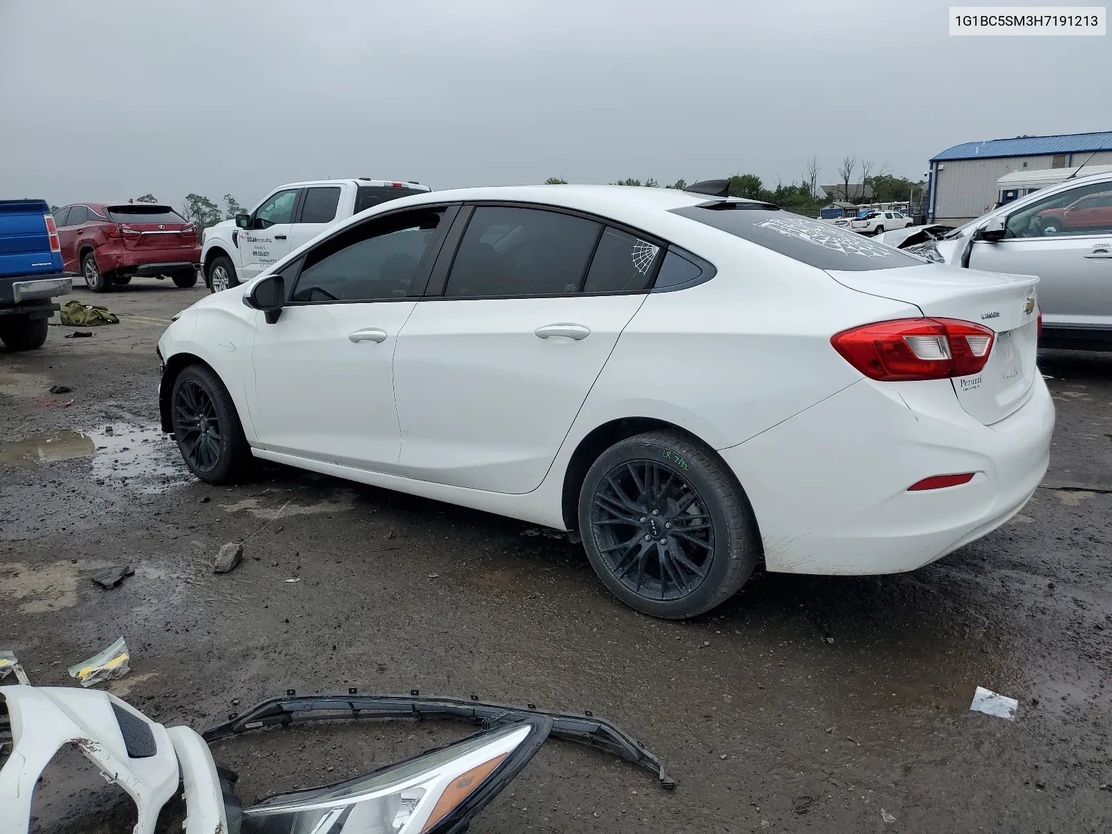 2017 Chevrolet Cruze Ls VIN: 1G1BC5SM3H7191213 Lot: 66456224