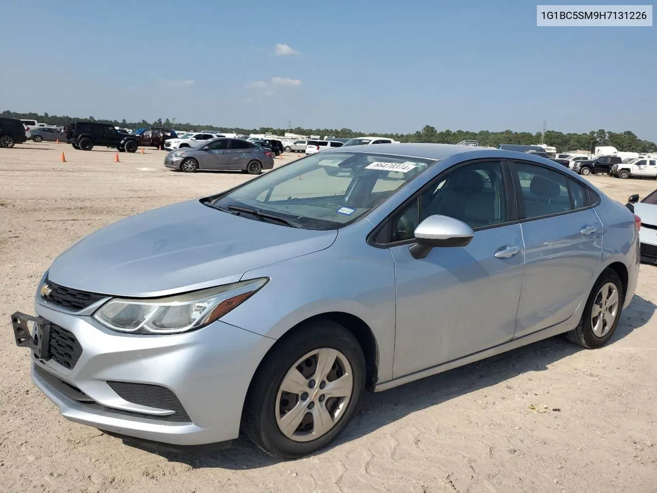 2017 Chevrolet Cruze Ls VIN: 1G1BC5SM9H7131226 Lot: 66470374