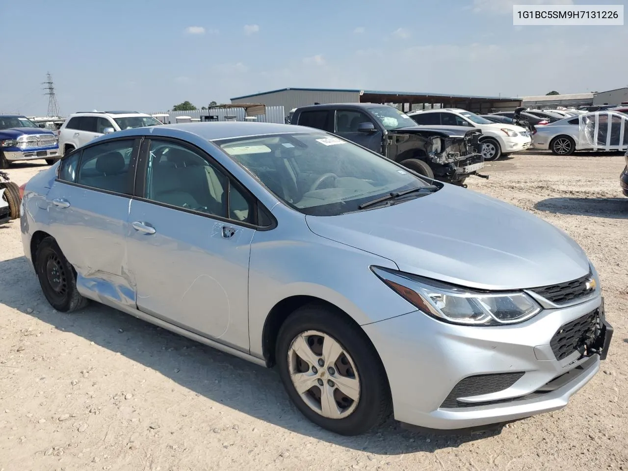 2017 Chevrolet Cruze Ls VIN: 1G1BC5SM9H7131226 Lot: 66470374