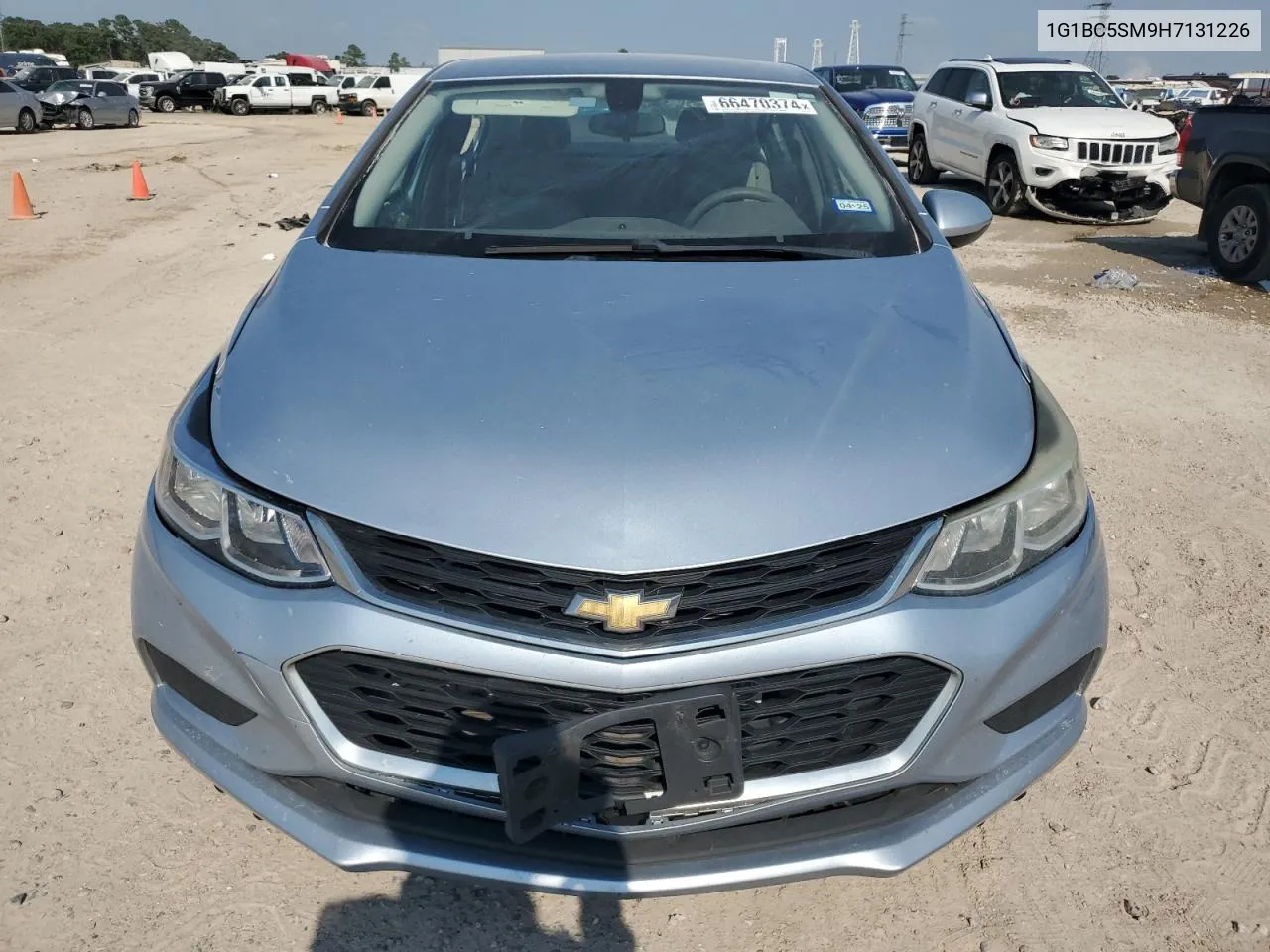 2017 Chevrolet Cruze Ls VIN: 1G1BC5SM9H7131226 Lot: 66470374